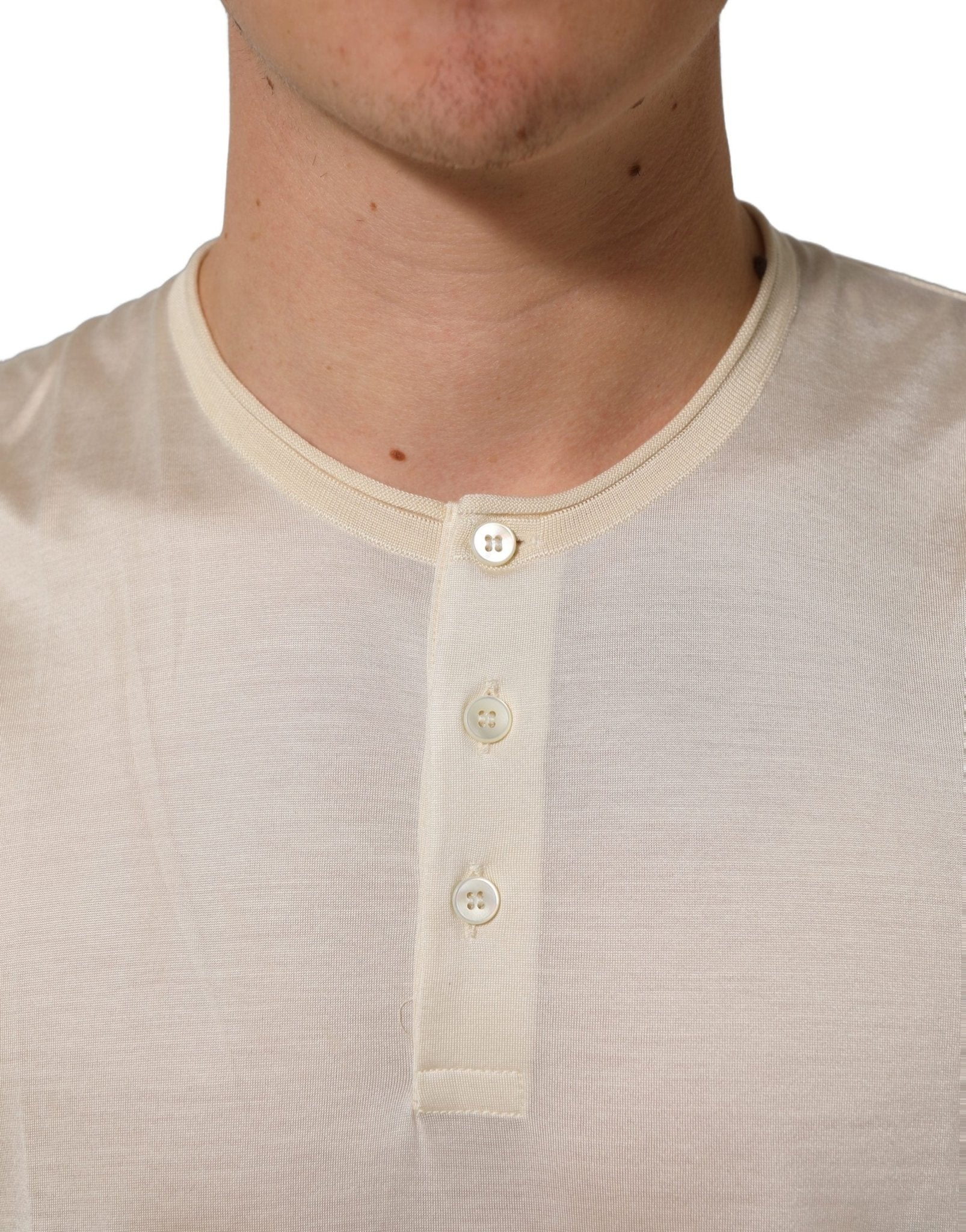 Dolce & Gabbana White Short Sleeve Collared Polo T-shirt - RIMODA