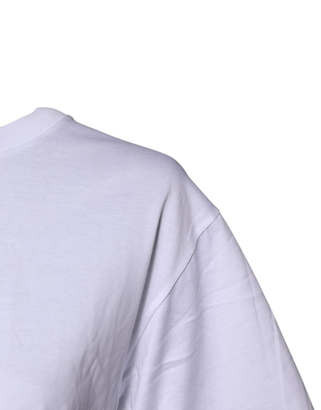 Dolce & Gabbana White Short Sleeves DG Logo Print Top T-shirt - RIMODA