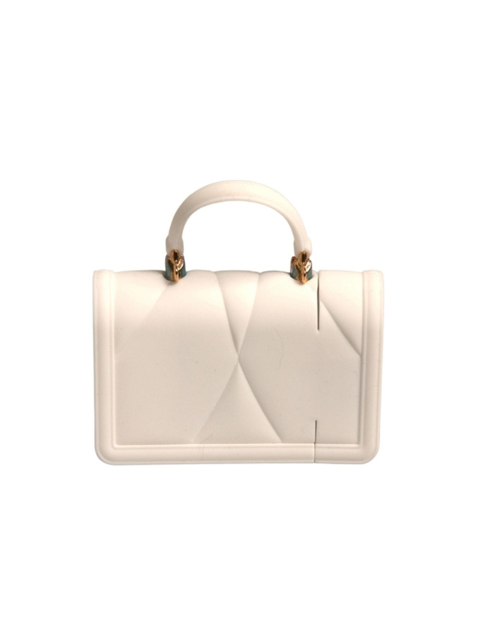 Dolce & Gabbana White Silicone Devotion Heart Cover Hand Bag Airpod Case - RIMODA