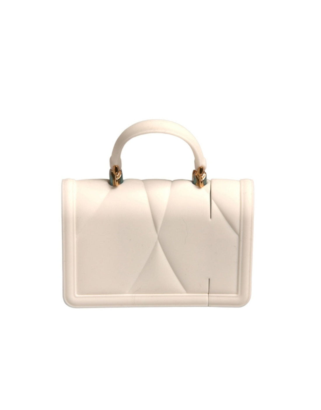 Dolce & Gabbana White Silicone Devotion Heart Cover Hand Bag Airpod Case - RIMODA