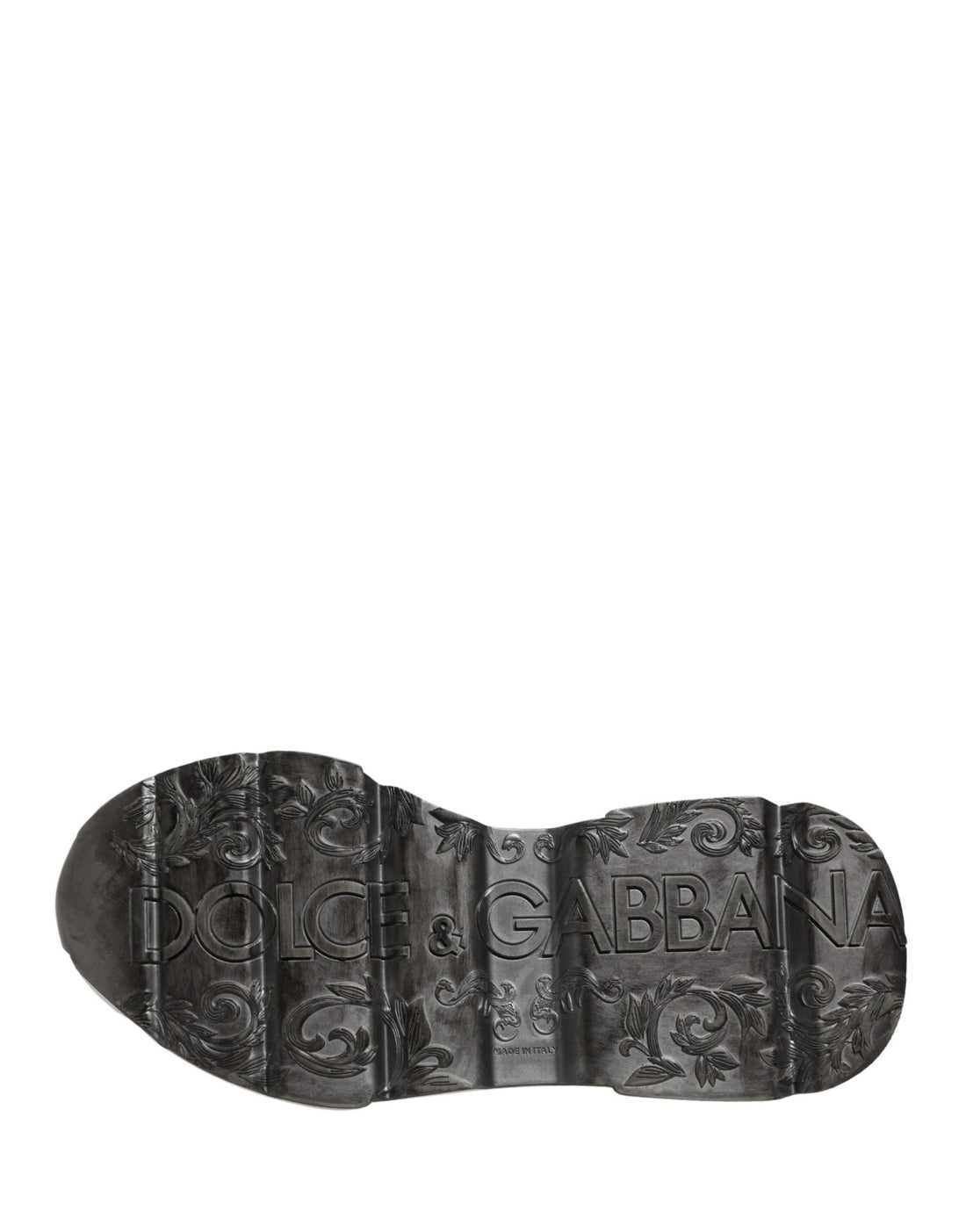 Dolce & Gabbana White Silver Daymaster Low Top Men Sneakers Shoes - RIMODA