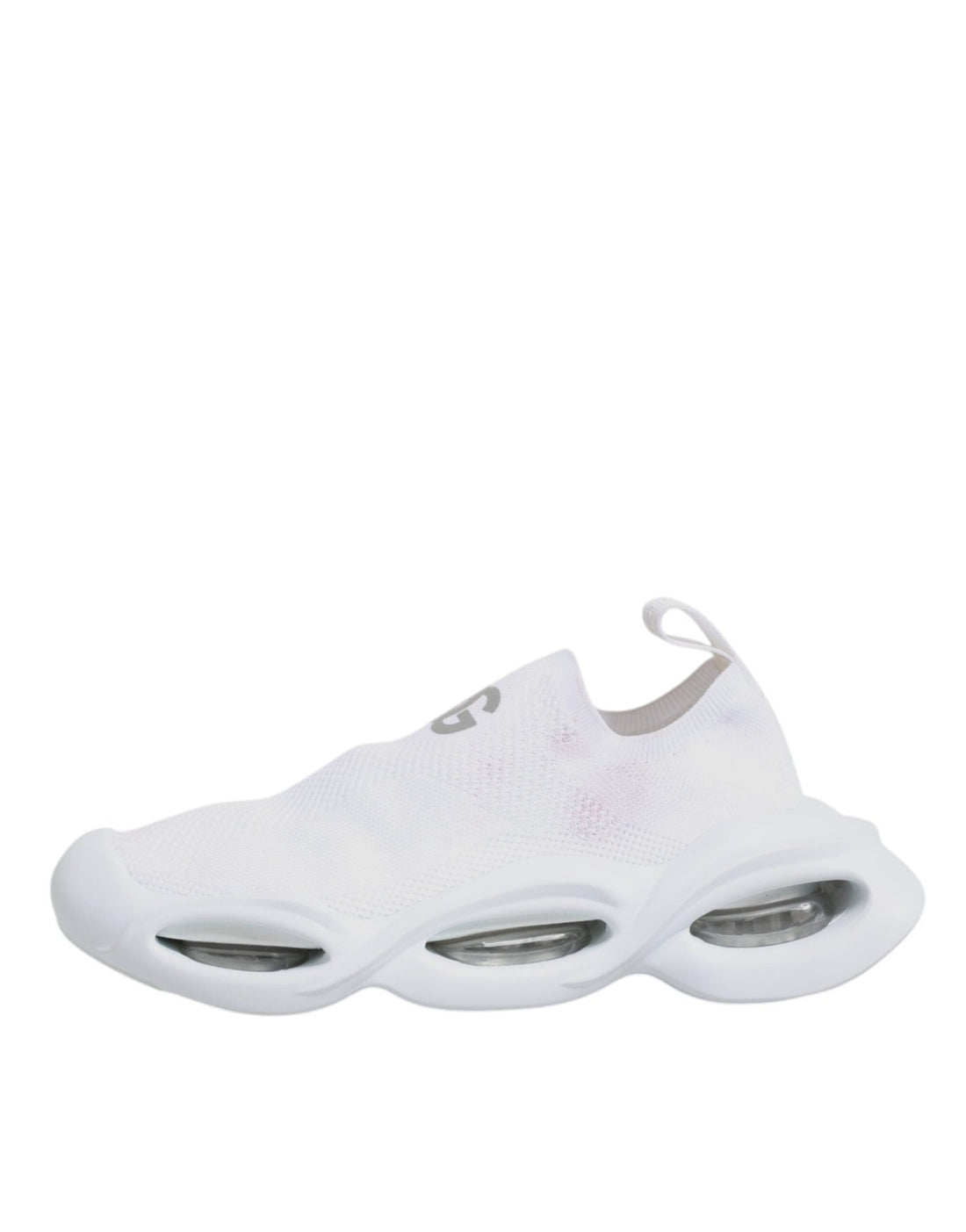 Dolce & Gabbana White Slip On Wave Low Top Sneakers Shoes - RIMODA