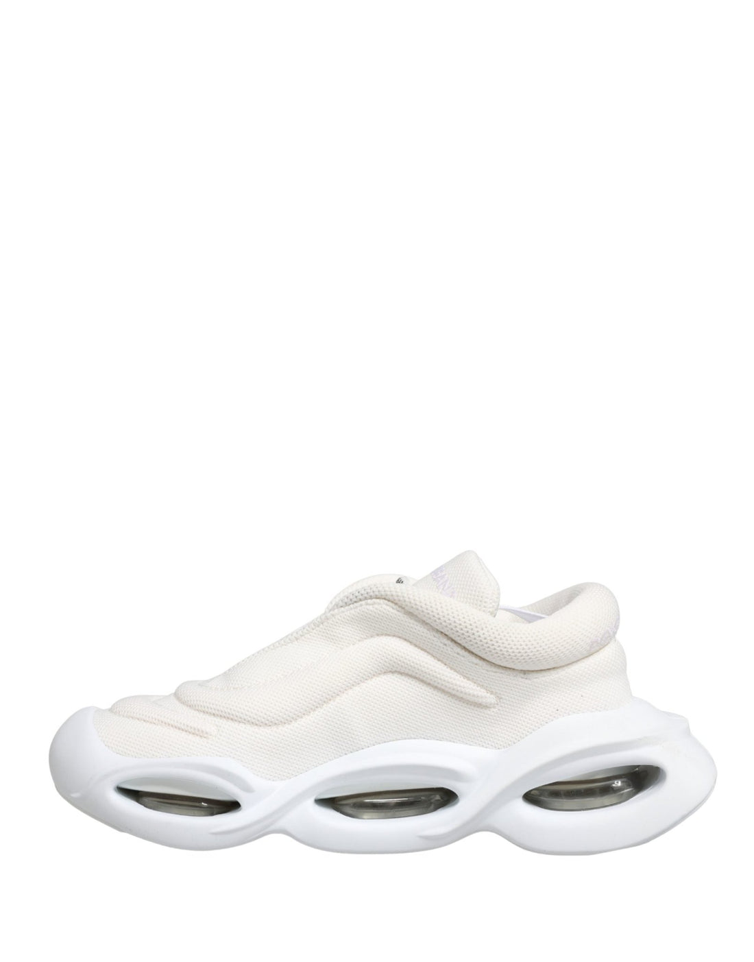 Dolce & Gabbana White Slip On Wave Low Top Sneakers Shoes - RIMODA