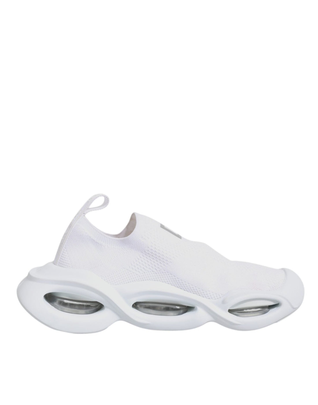 Dolce & Gabbana White Slip On Wave Low Top Sneakers Shoes - RIMODA