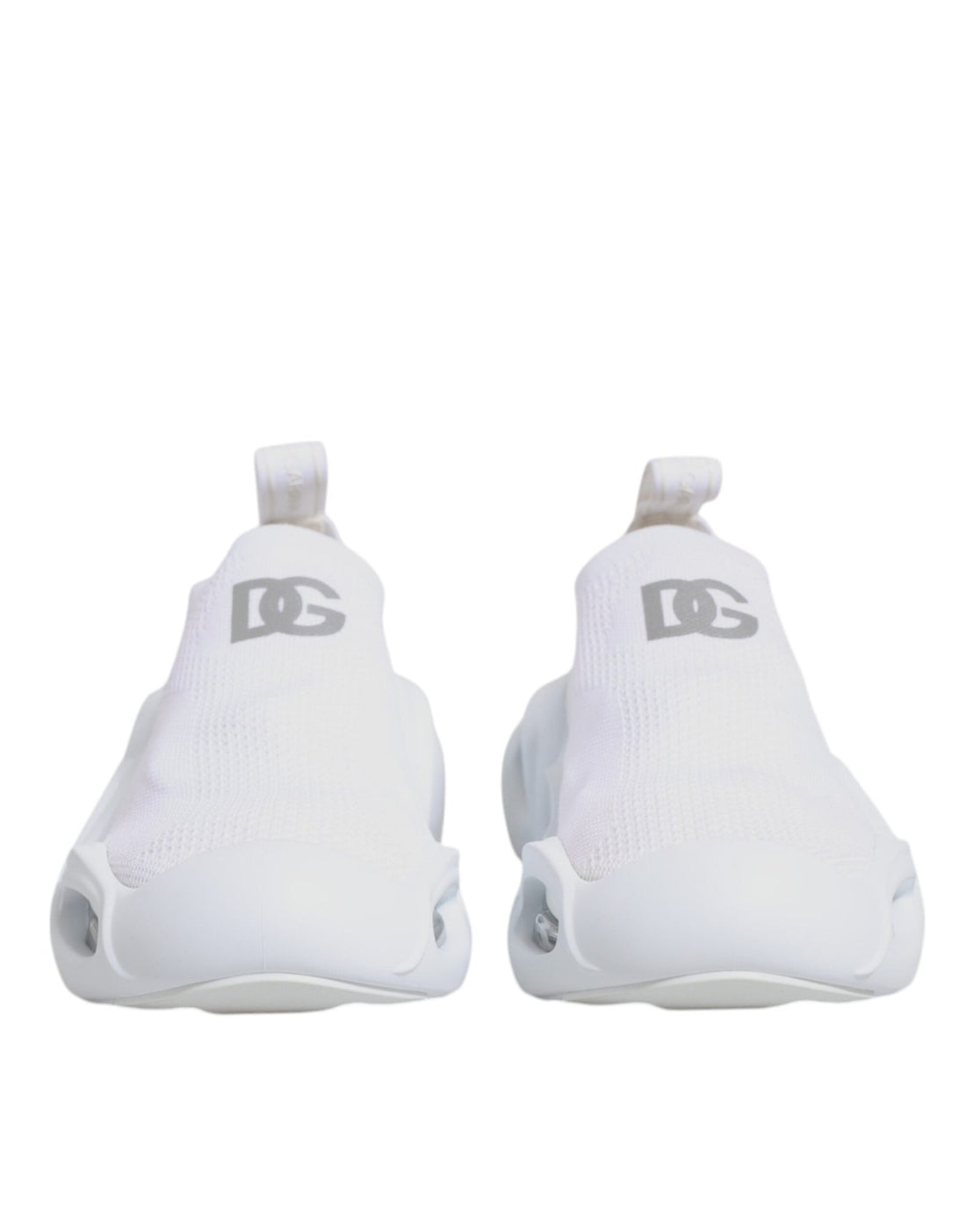 Dolce & Gabbana White Slip On Wave Low Top Sneakers Shoes - RIMODA