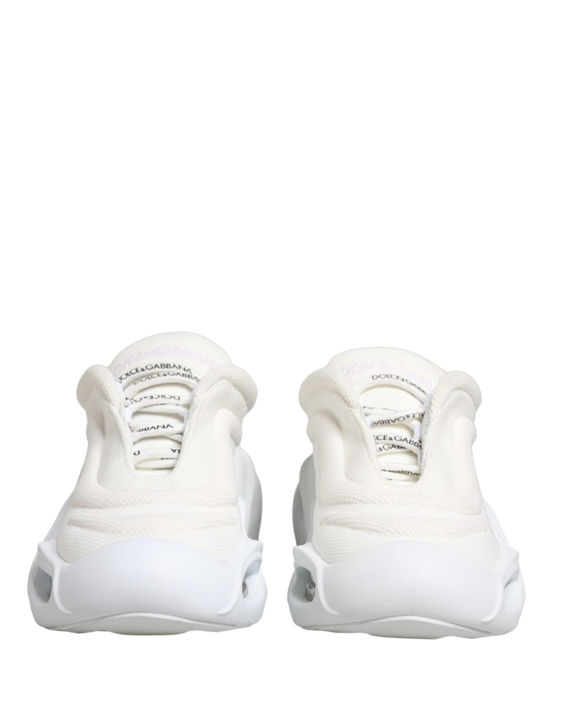 Dolce & Gabbana White Slip On Wave Low Top Sneakers Shoes - RIMODA
