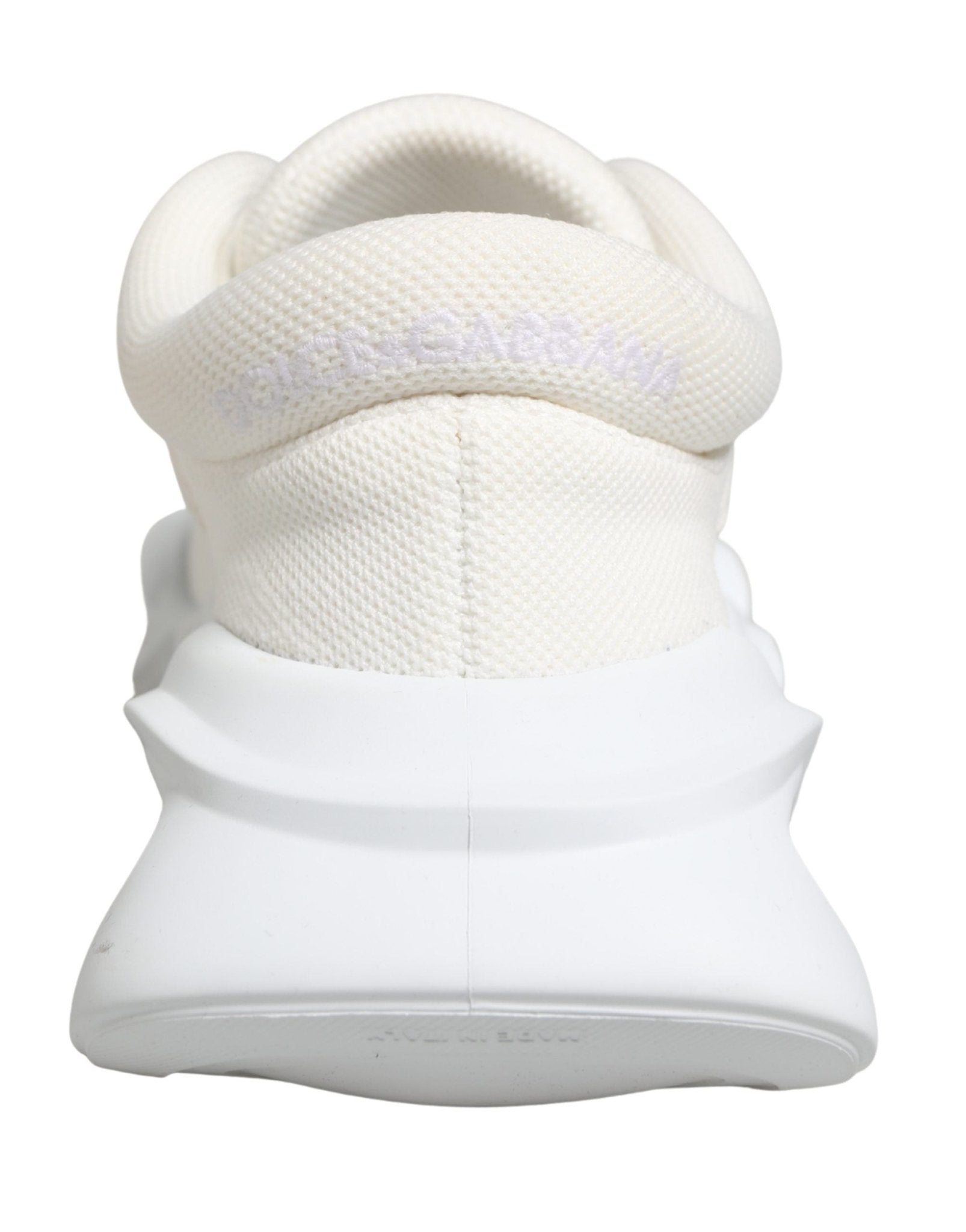 Dolce & Gabbana White Slip On Wave LowTop Sneakers Shoes - RIMODA