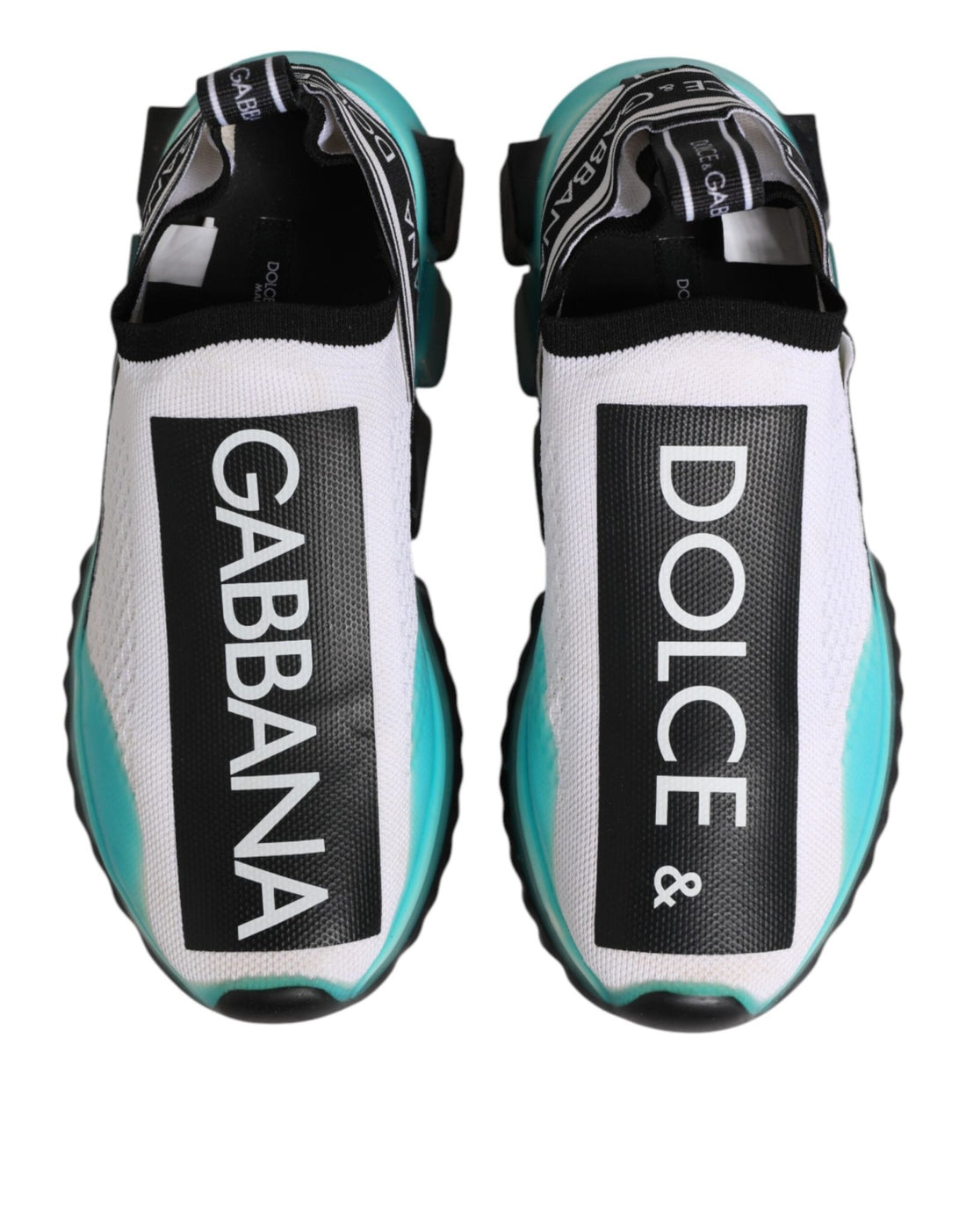 Dolce & Gabbana White Sorrento Slip On Low Top Sneakers Shoes - RIMODA