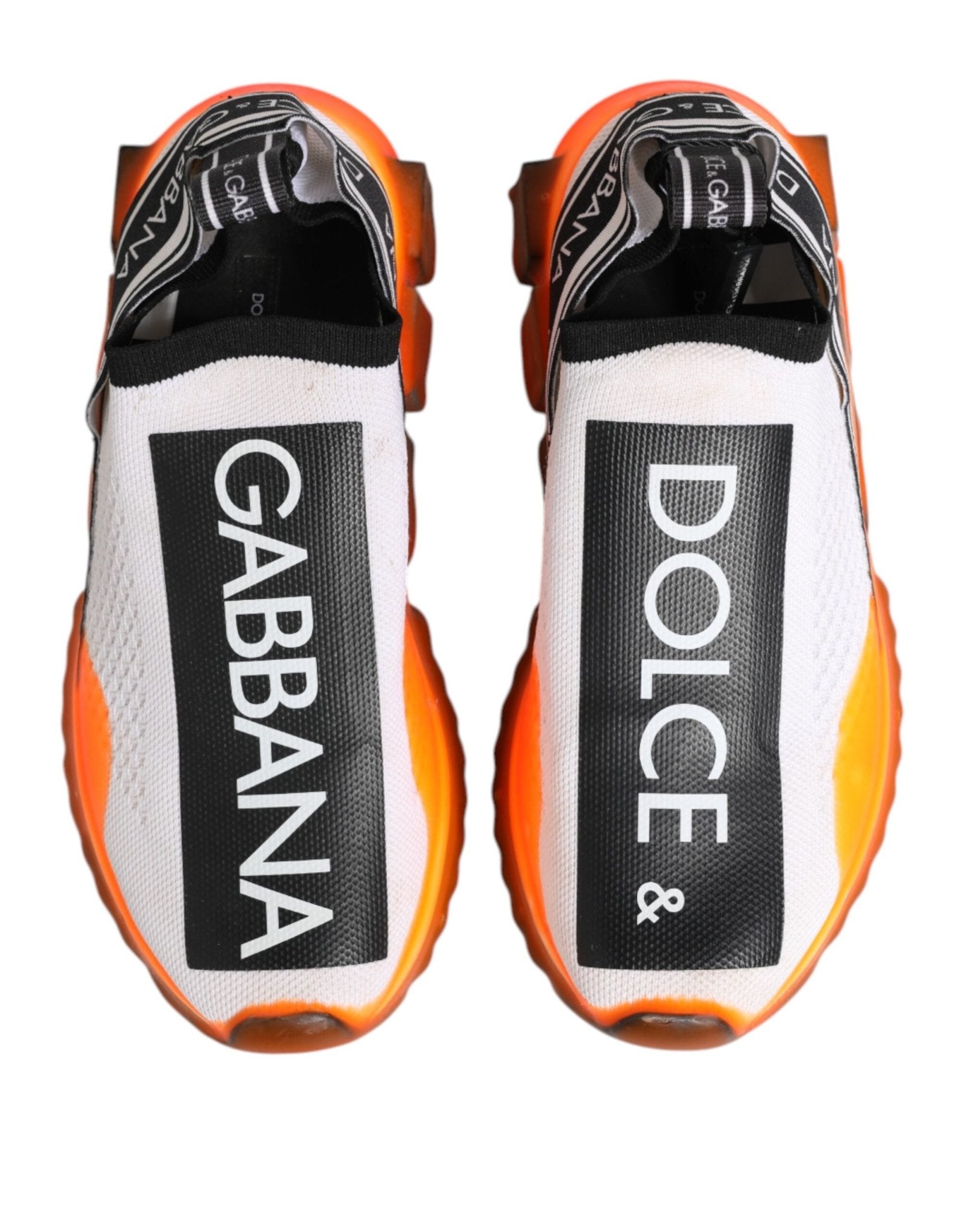 Dolce & Gabbana White Sorrento Slip On Low Top Sneakers Shoes - RIMODA