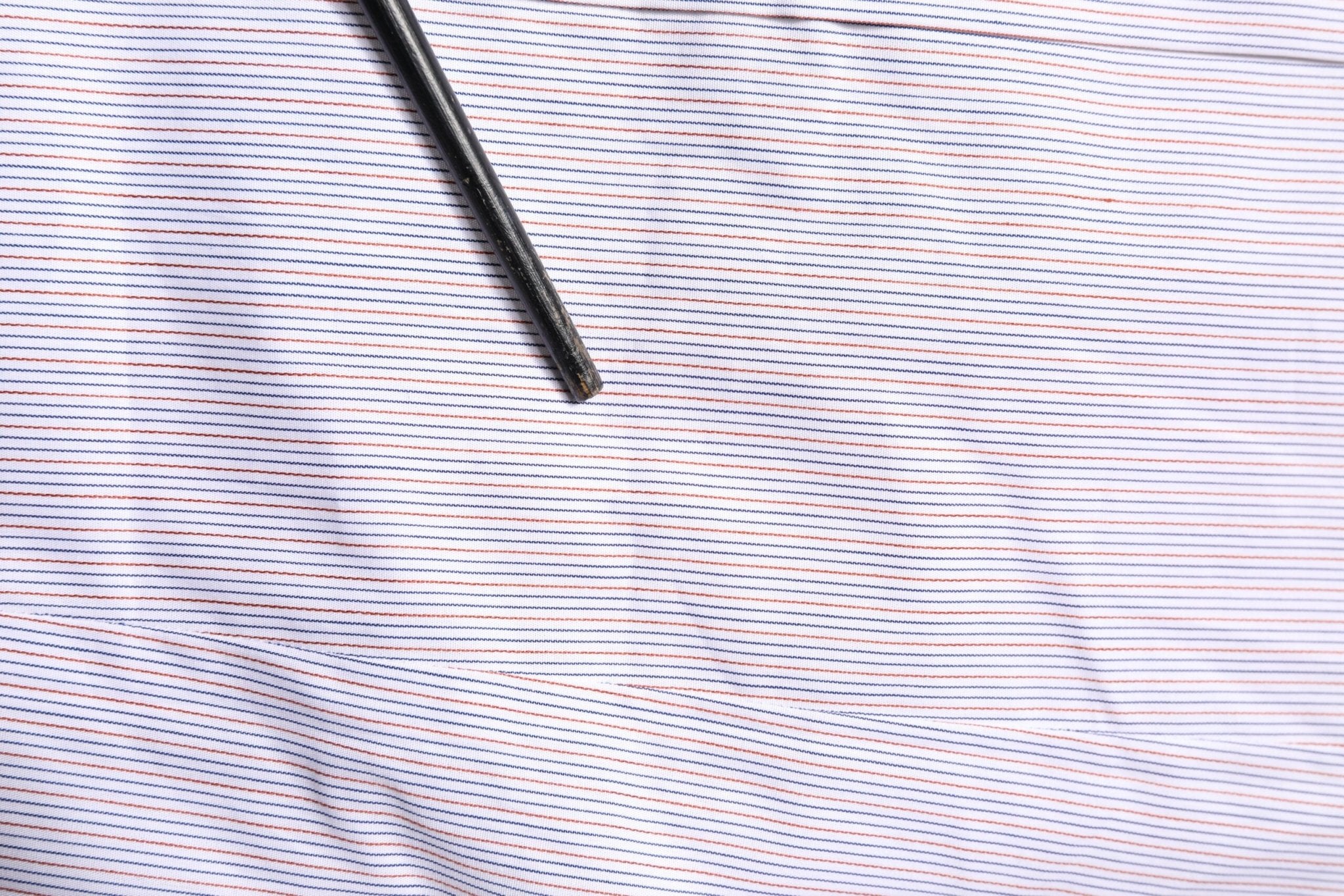 Dolce & Gabbana White Striped Cotton GOLD Long Sleeves Shirt - RIMODA