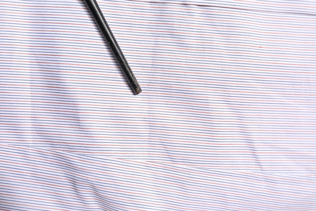 Dolce & Gabbana White Striped Cotton GOLD Long Sleeves Shirt - RIMODA