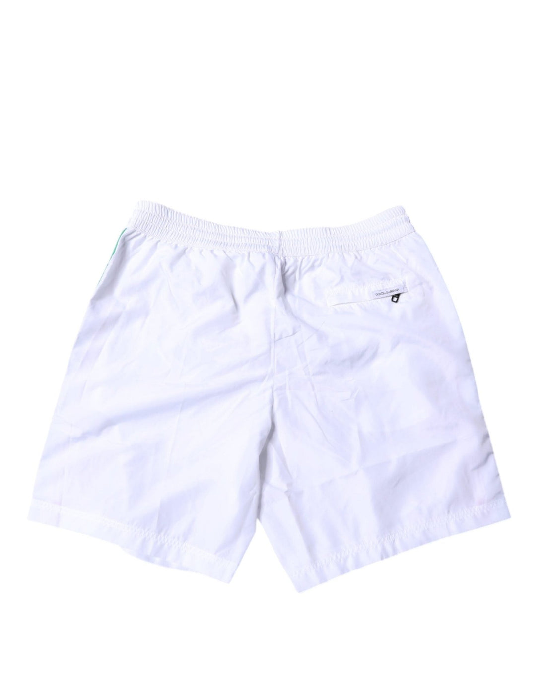 Dolce & Gabbana White Stripes Beachwear Shorts 2 Pc Swimwear - RIMODA