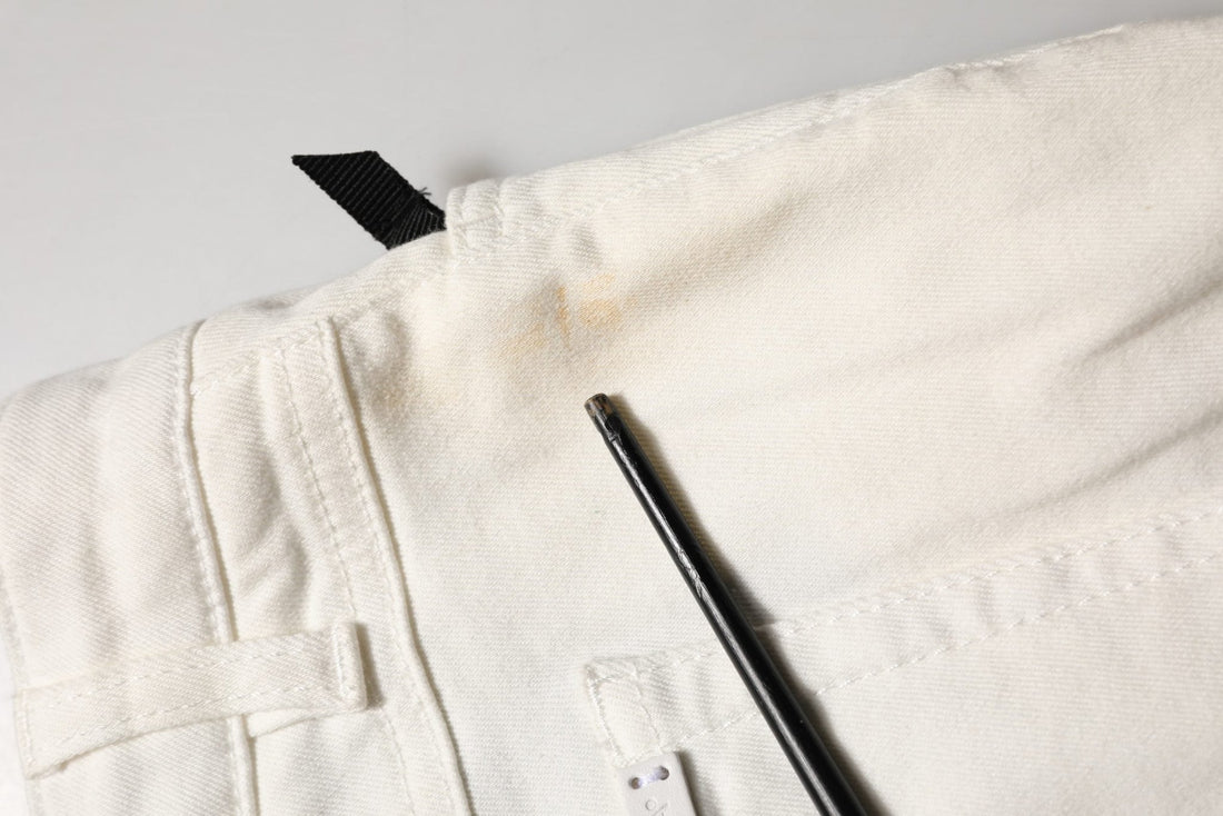 Dolce & Gabbana White Tattered Skinny Cotton Denim Jeans - RIMODA