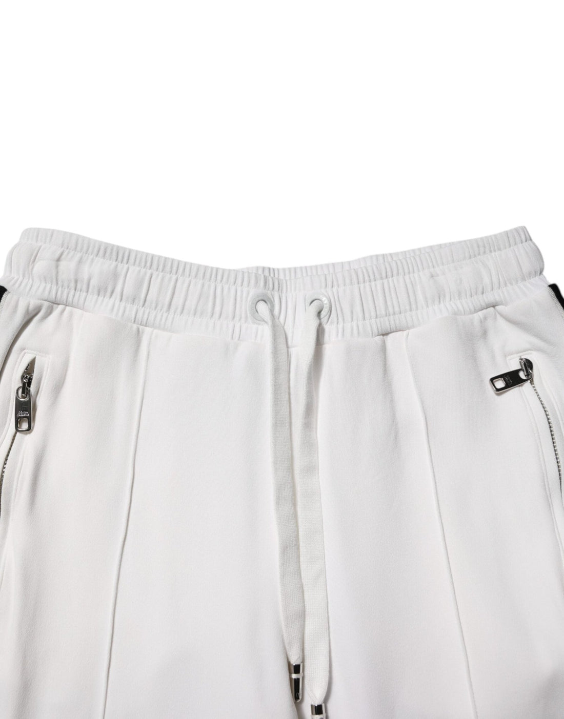 Dolce & Gabbana White Viscose Jogger Sweatpants Pants - RIMODA