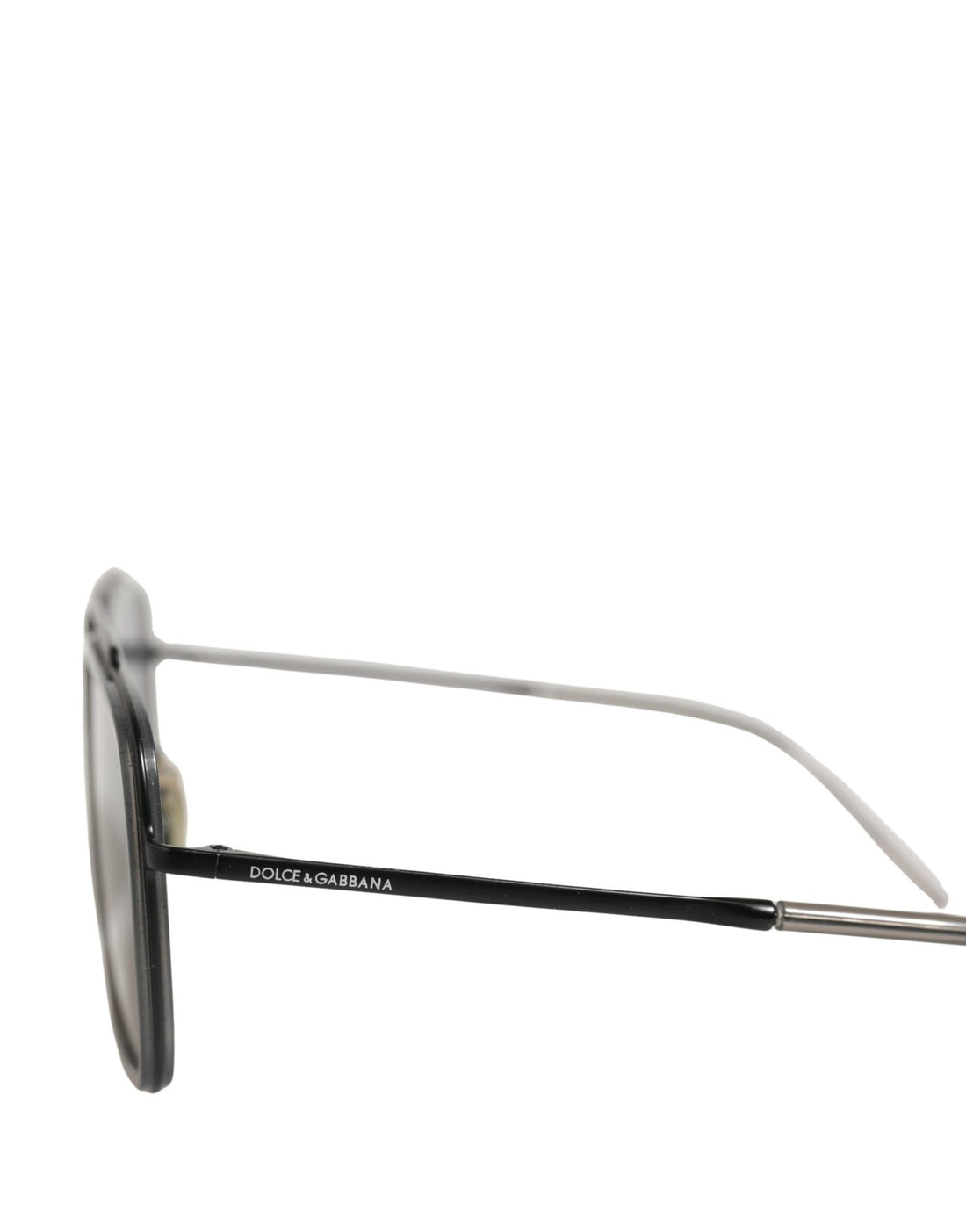 Dolce & Gabbana Women DG2262 Black Metal Square Frame Eyewear Sunglasses - RIMODA