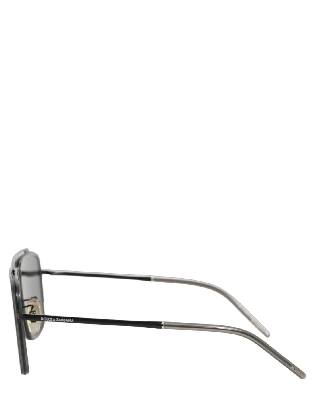 Dolce & Gabbana Women DG2262 Black Metal Square Frame Eyewear Sunglasses - RIMODA