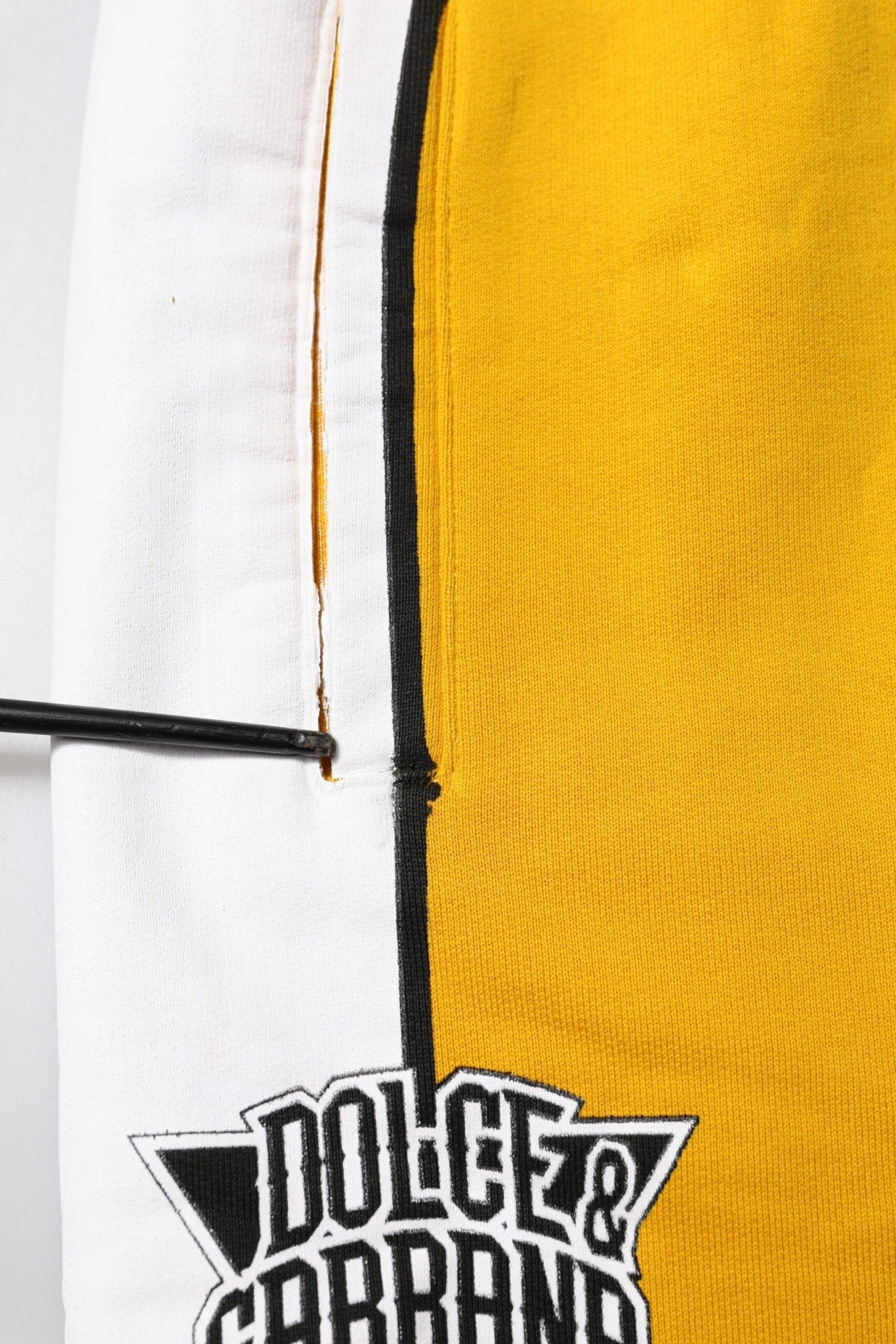 Dolce & Gabbana Yellow 100% Cotton Sweatpants Jogger Pants - RIMODA