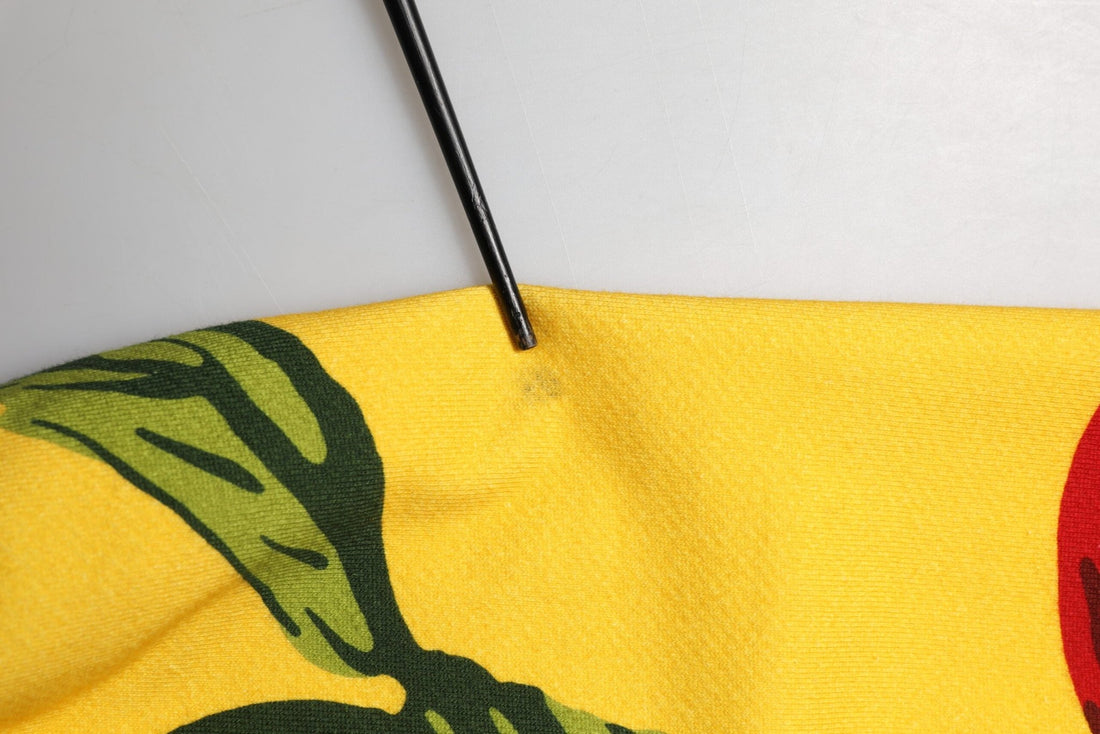 Dolce & Gabbana Yellow Cherry Print Jogger Sweatpants Pants - RIMODA