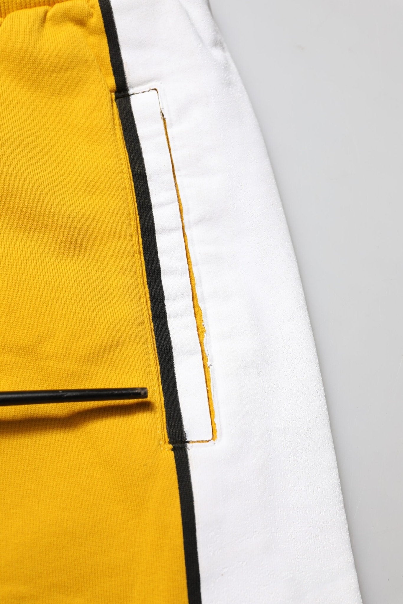 Dolce & Gabbana Yellow Cotton Casual Sweatpants Jogger Pants - RIMODA