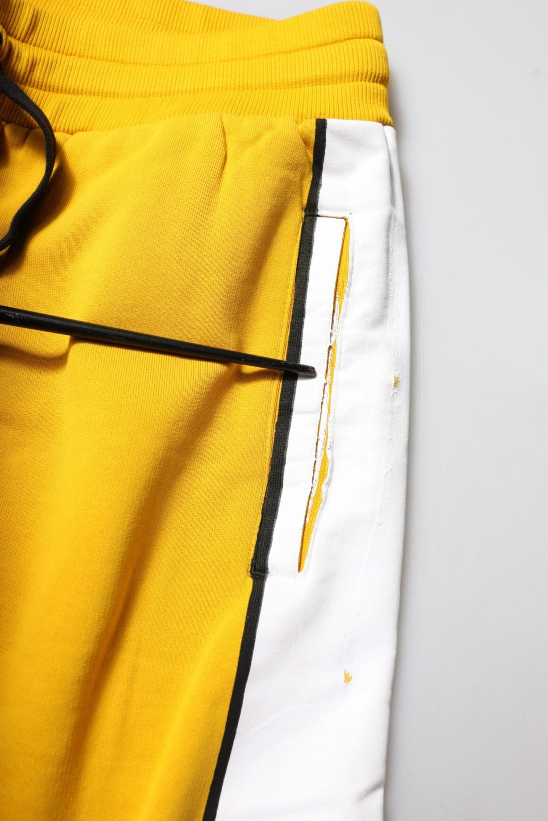 Dolce & Gabbana Yellow Cotton Print Jogger Sweatpants Pants - RIMODA