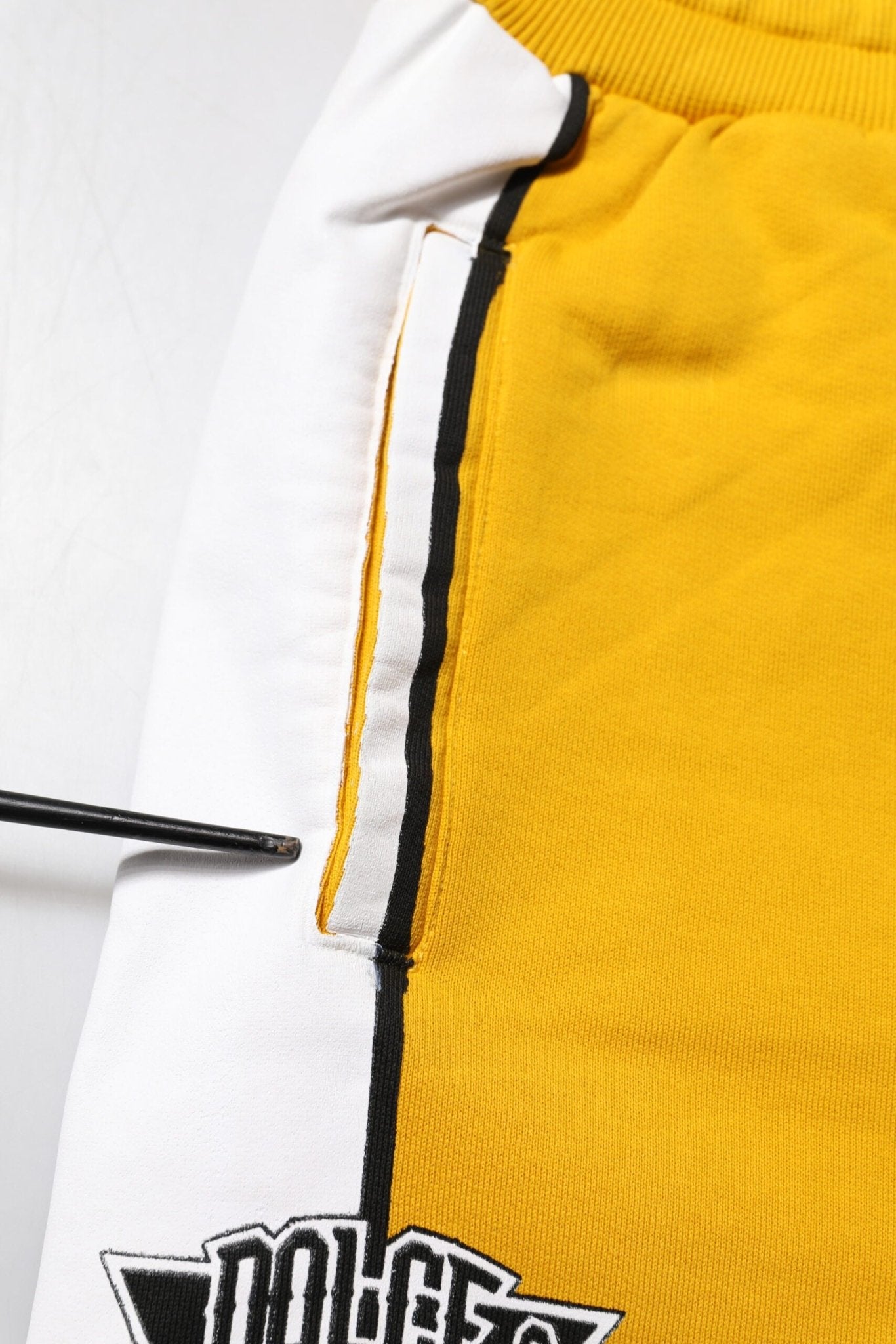 Dolce & Gabbana Yellow Cotton Sweatpant Jogger Trouser Pants - RIMODA