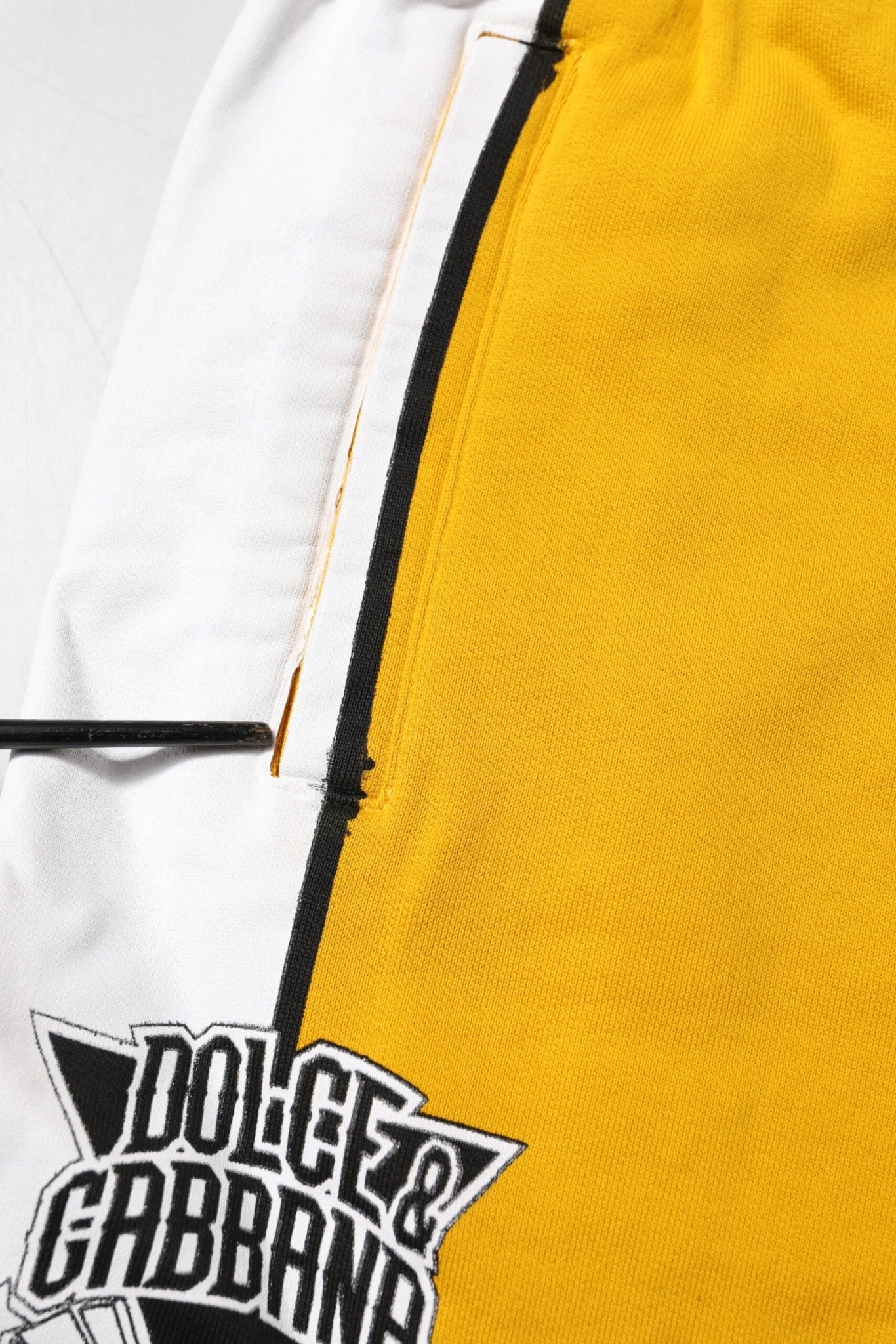 Dolce & Gabbana Yellow Cotton Sweatpants Jogger Trouser Pants - RIMODA