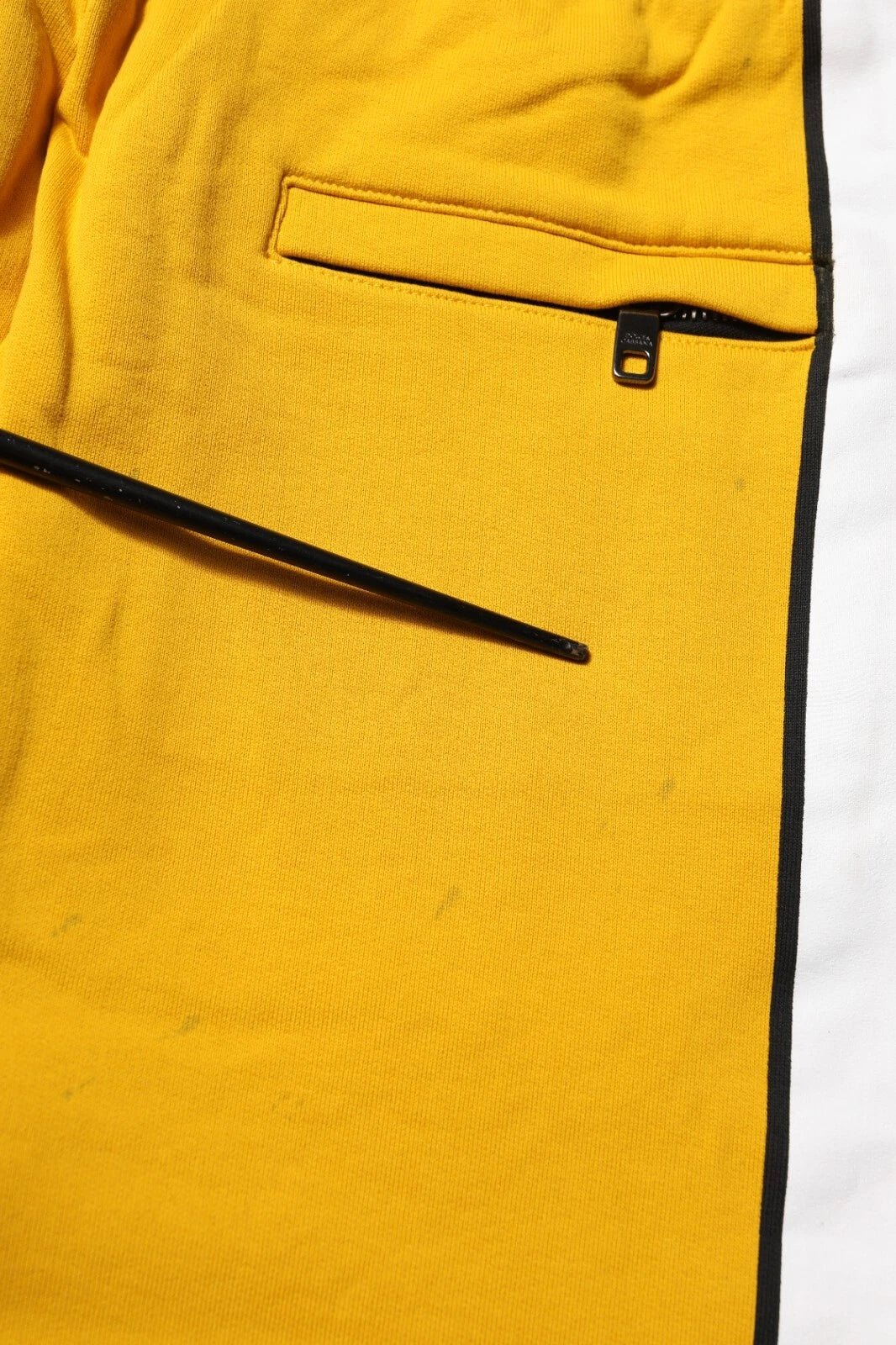Dolce & Gabbana Yellow Cotton Sweatpants Jogger Trouser Pants - RIMODA