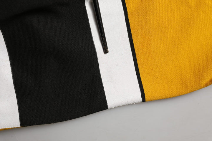 Dolce & Gabbana Yellow Crew Neck Jersey Sweatshirt Sweater - RIMODA