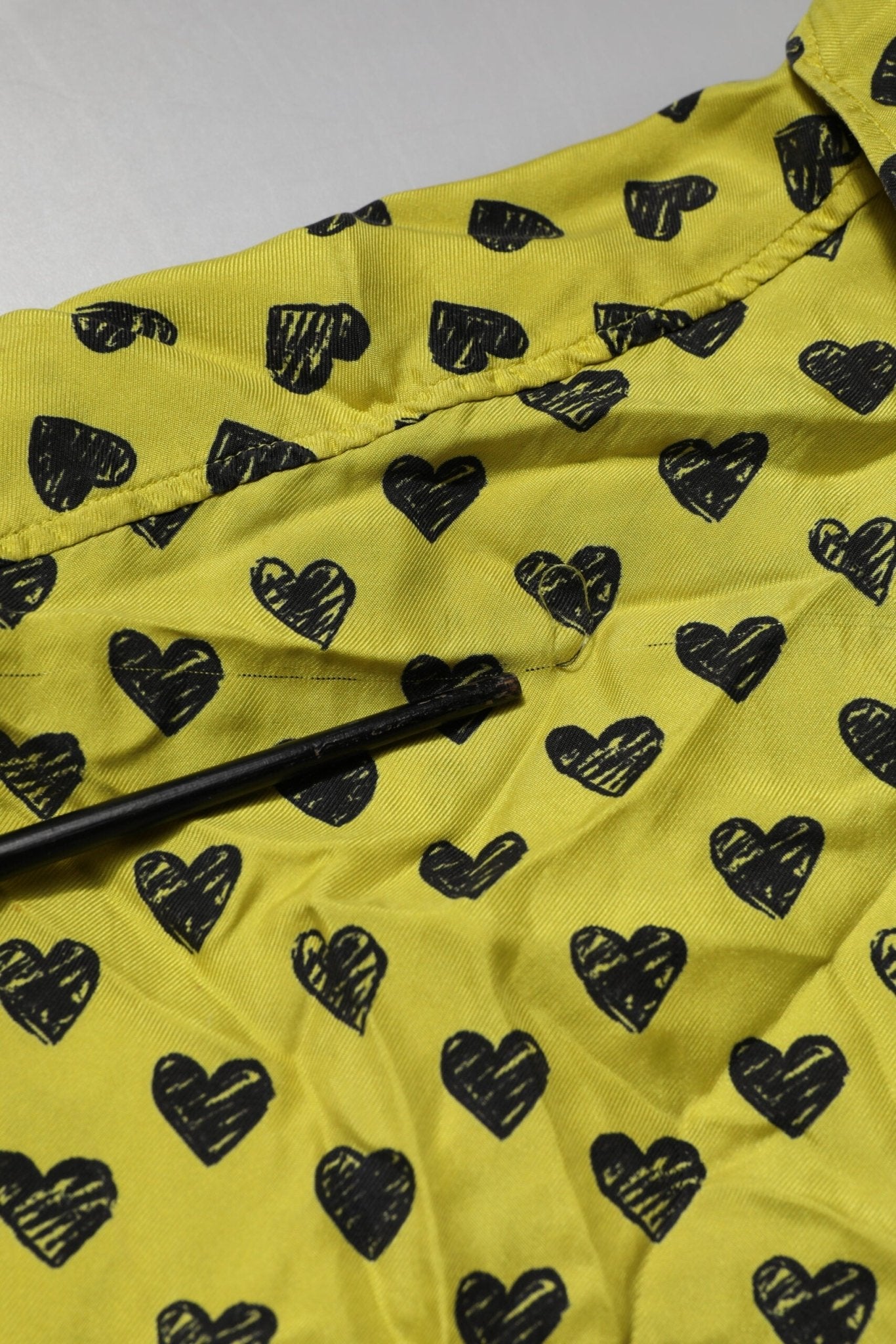 Dolce & Gabbana Yellow Heart Short Sleeves Men Casual Shirt - RIMODA