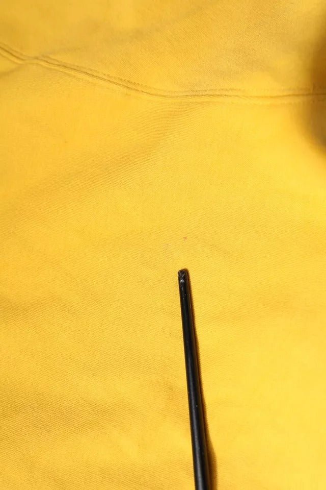 Dolce & Gabbana Yellow Logo Full Zip Hooded Sweatshirt Sweater - RIMODA