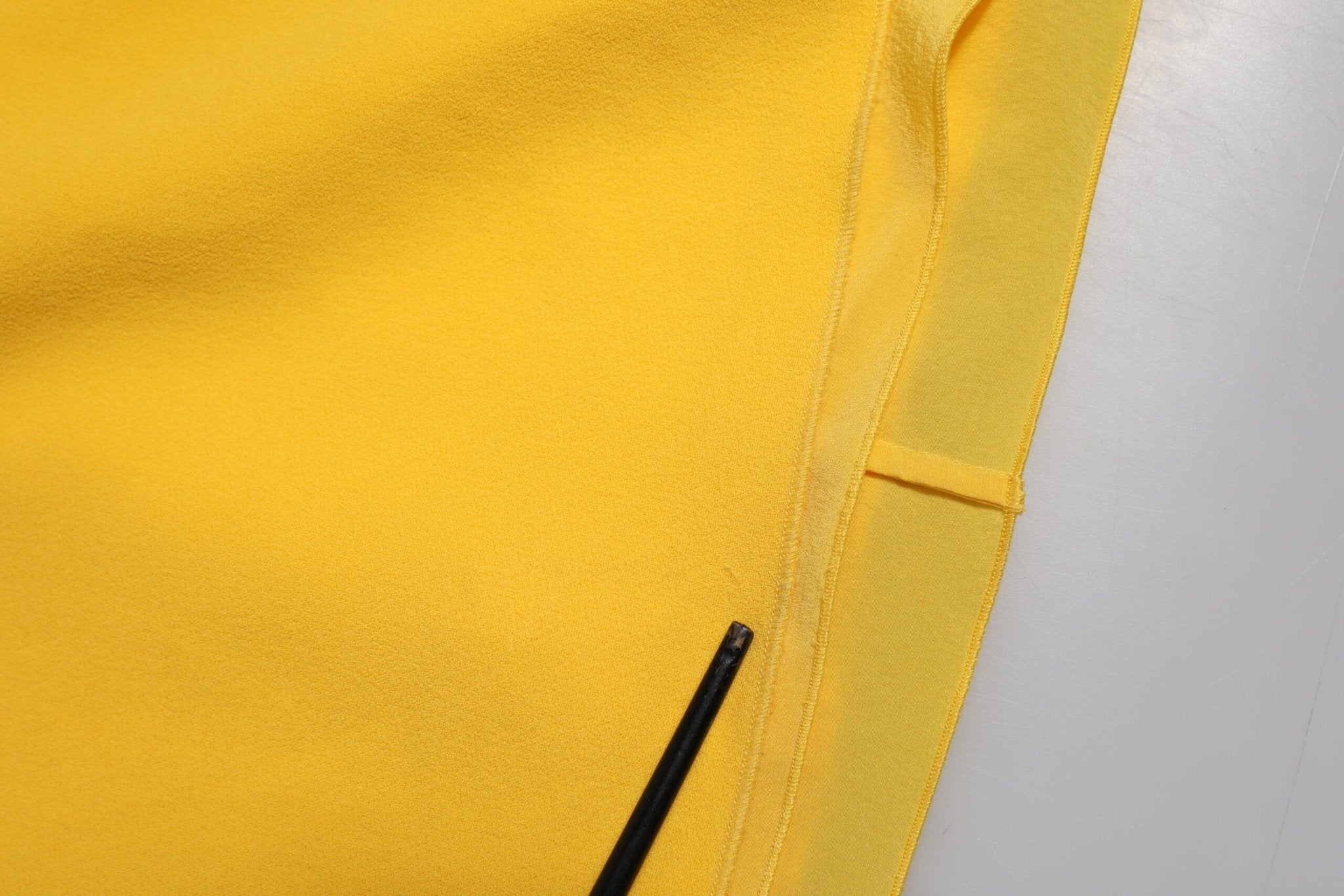 Dolce & Gabbana Yellow One Shoulder Side Slit Sheath Dress - RIMODA