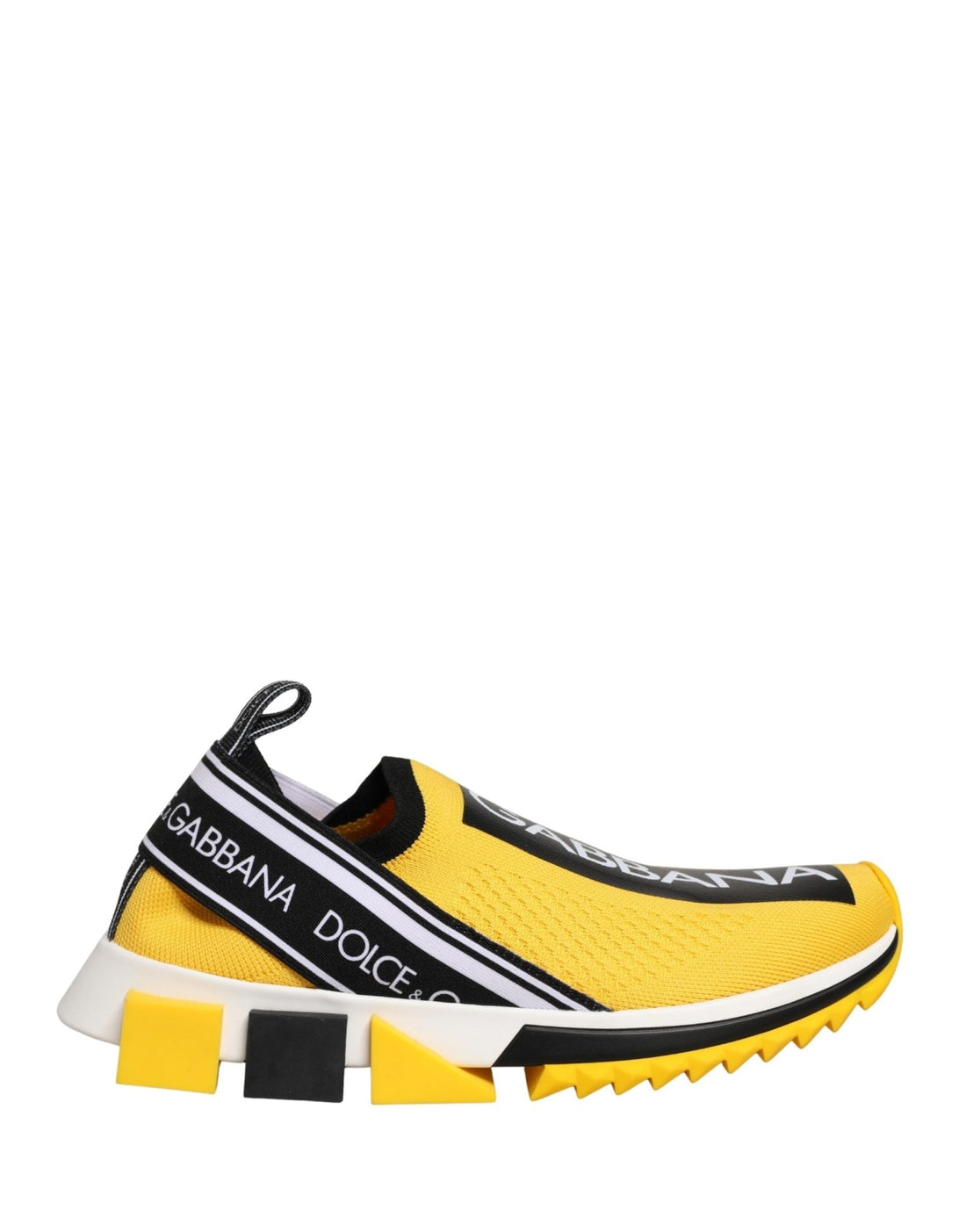 Dolce & Gabbana Yellow Sorrento SlipOn Low Top Sneakers Shoes - RIMODA