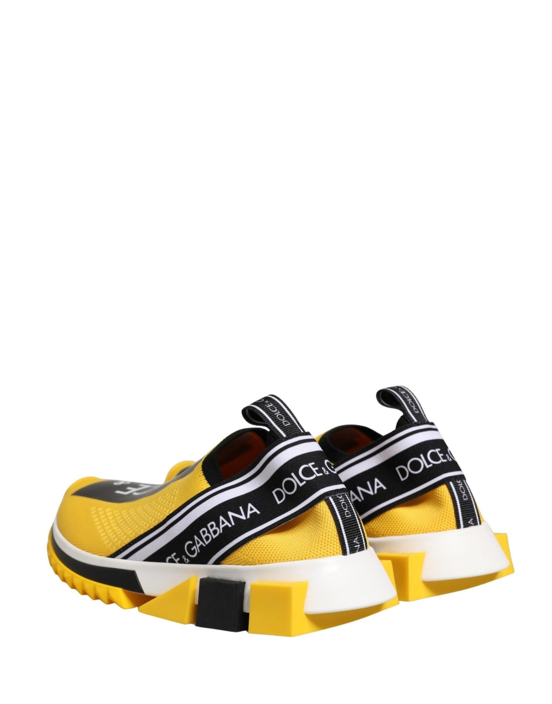 Dolce & Gabbana Yellow Sorrento SlipOn Low Top Sneakers Shoes - RIMODA