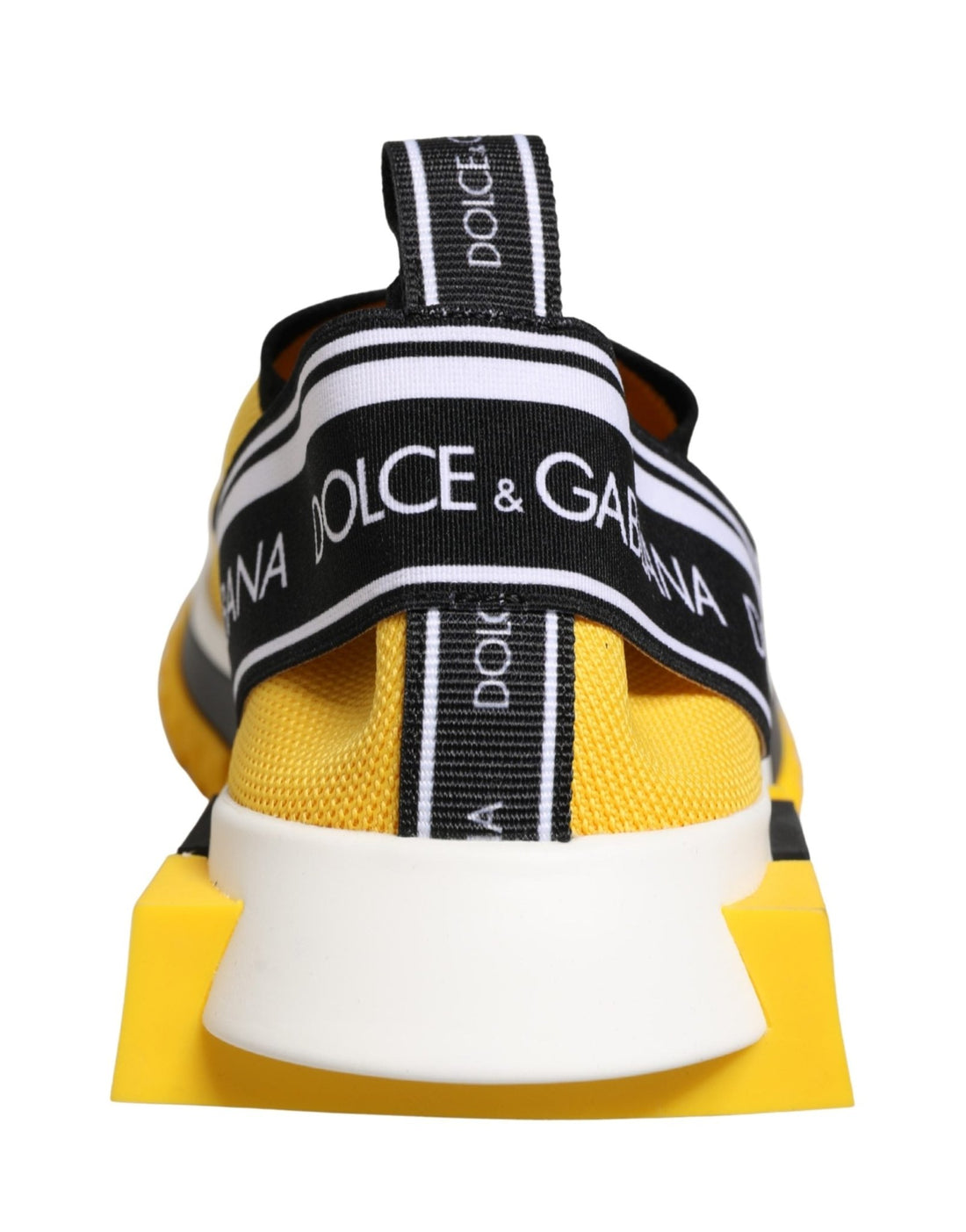 Dolce & Gabbana Yellow Sorrento SlipOn Low Top Sneakers Shoes - RIMODA