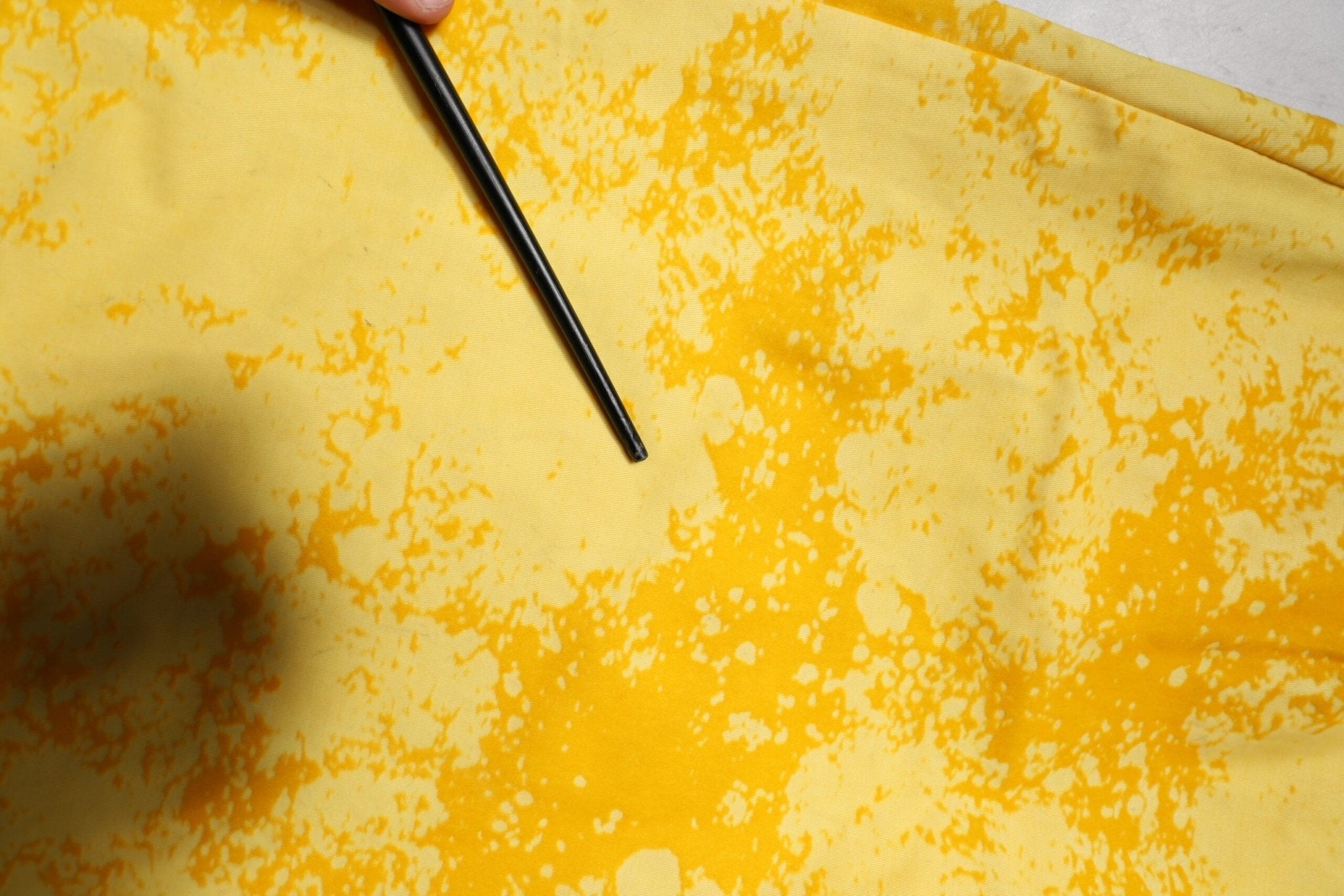 Dolce & Gabbana Yellow Tie Dye Cotton Straight Denim Jeans - RIMODA