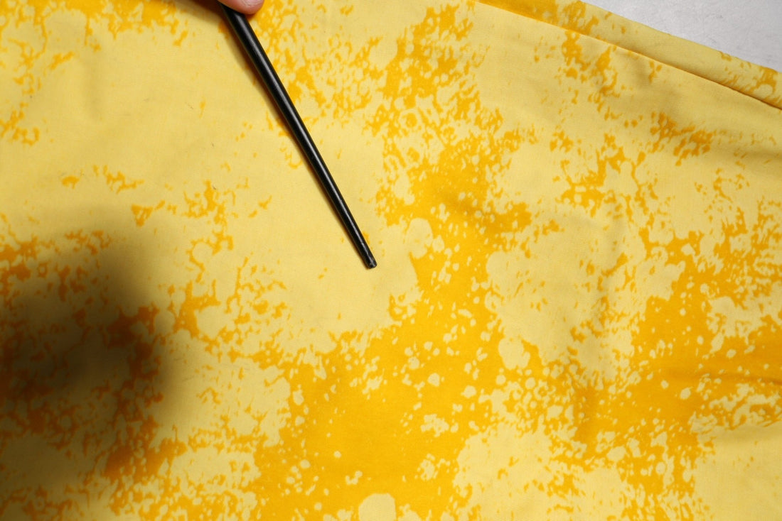 Dolce & Gabbana Yellow Tie Dye Cotton Straight Denim Jeans - RIMODA