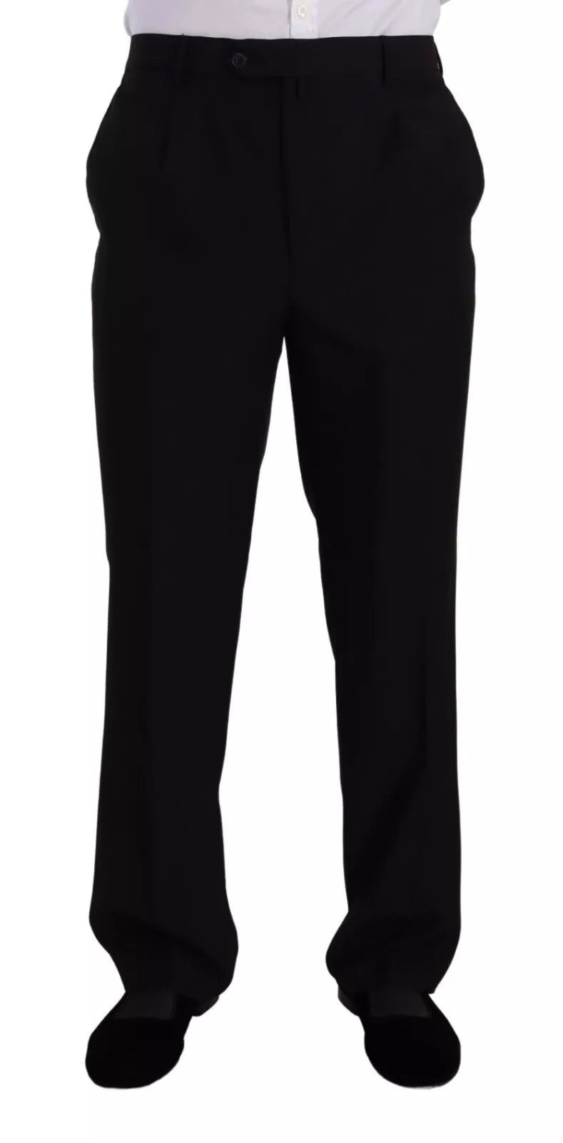Domenico Tagliente Blue Polyester Single Breasted Formal 2 Piece Suit - RIMODA