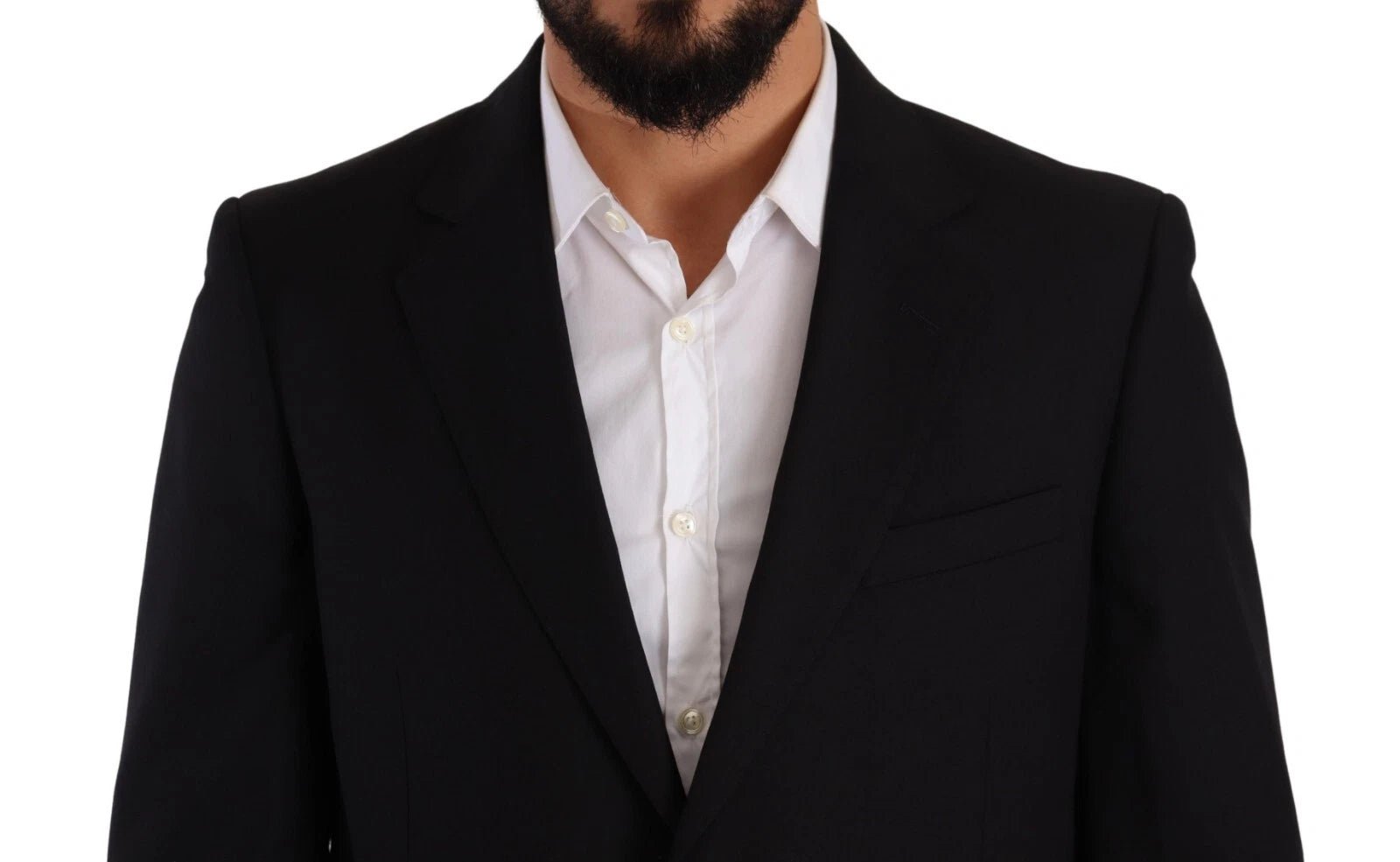 Domenico Tagliente Blue Polyester Single Breasted Formal 2 Piece Suit - RIMODA