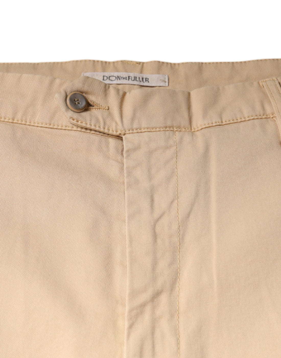 Don The Fuller Beige HOUSTON Men Cropped Dress Pants - RIMODA