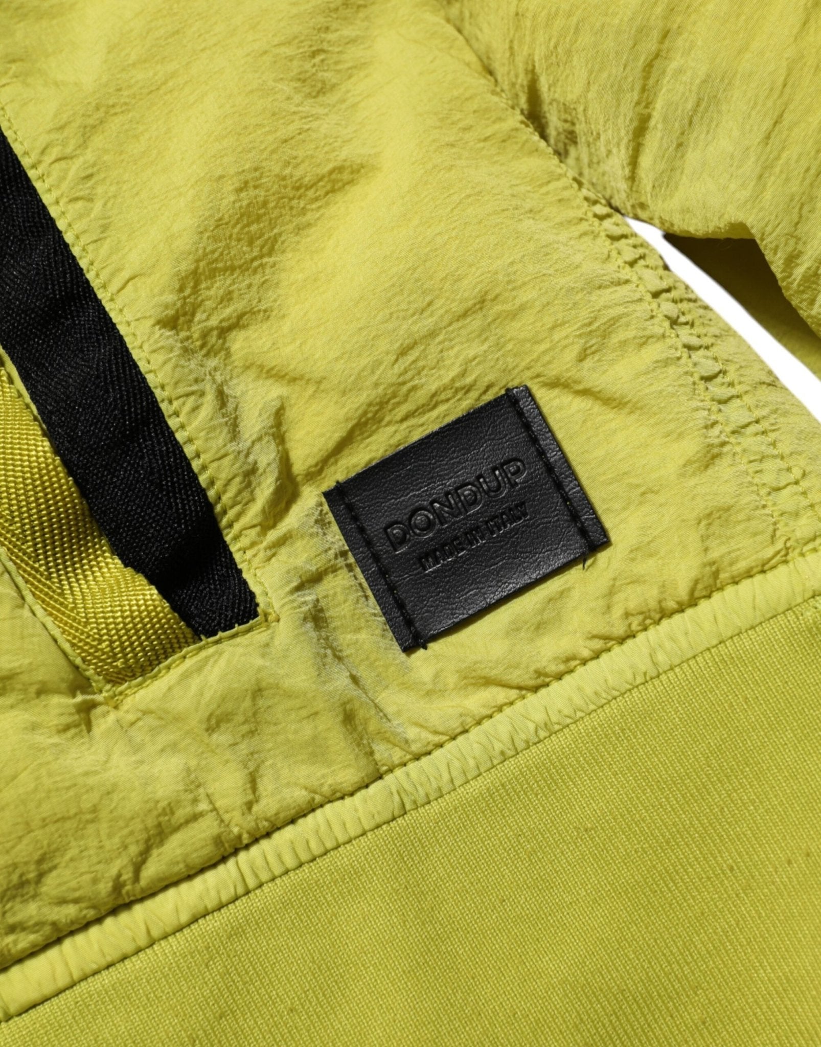 Dondup Yellow Polyamide Zipper Bomber Women’s Jacket - RIMODA