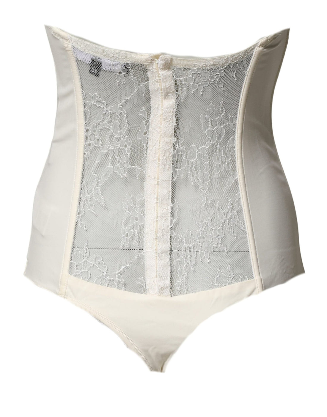 Elisabetta Franchi Off White Strapless One Piece Swimsuit Swimwear - RIMODA