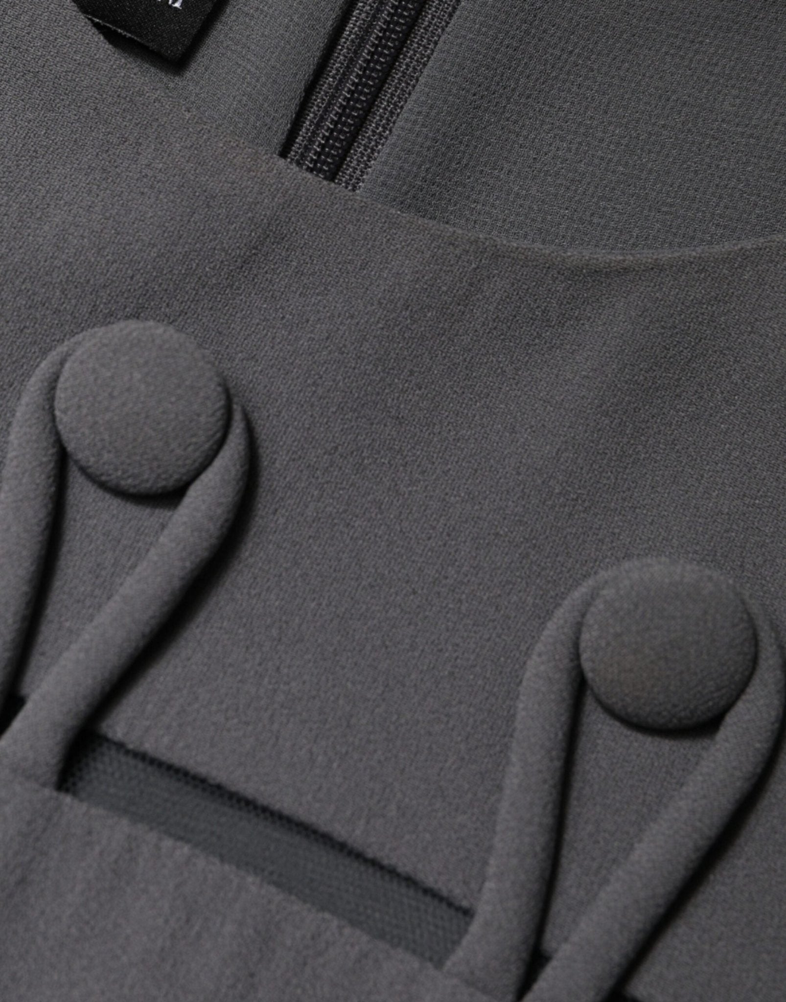Emporio Armani Gray Round Neck Sleeveless A-line Mini Dress - RIMODA