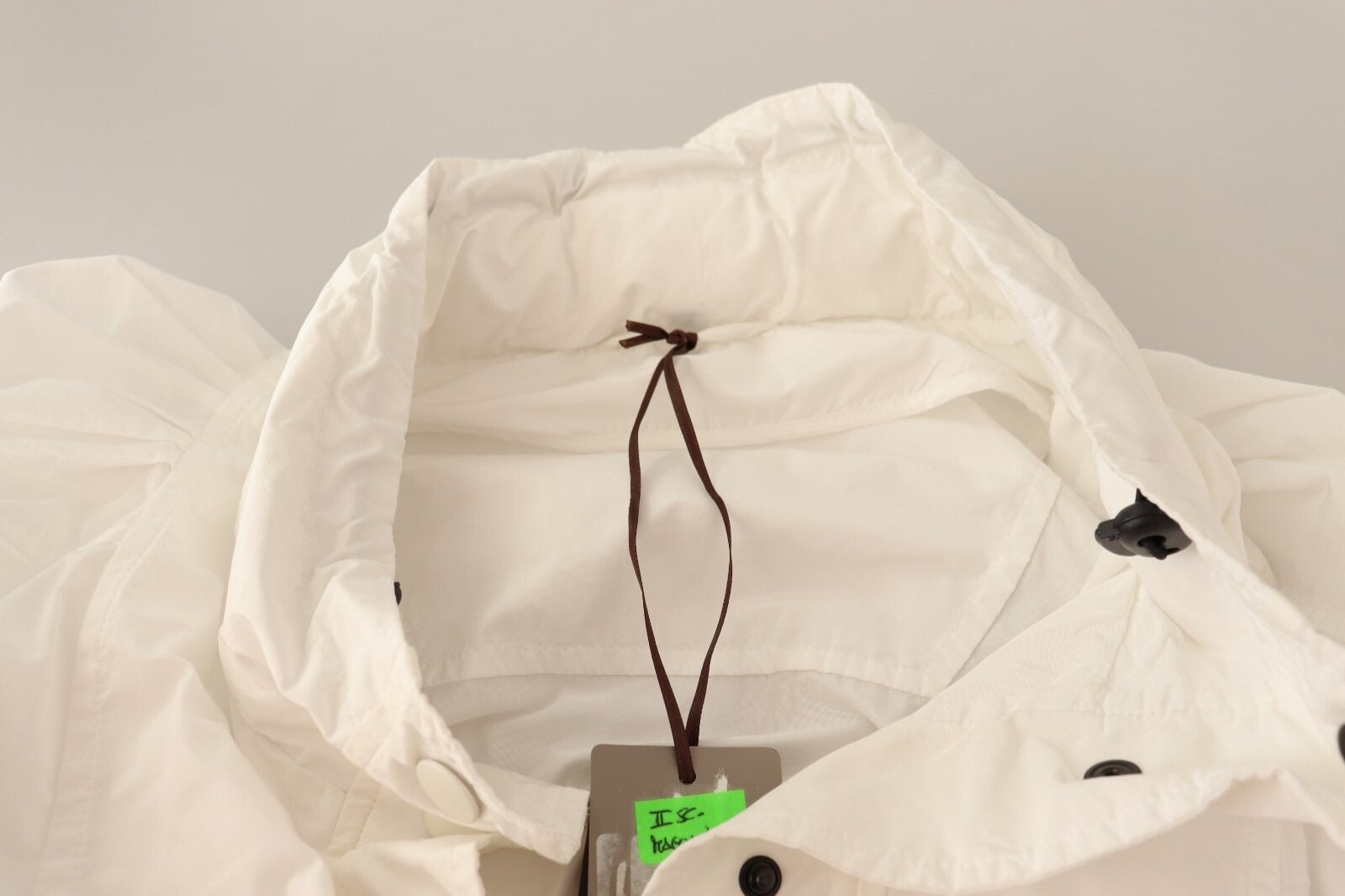 Ermanno Scervino Button Down White Long Sleeve Polyester Jacket - RIMODA