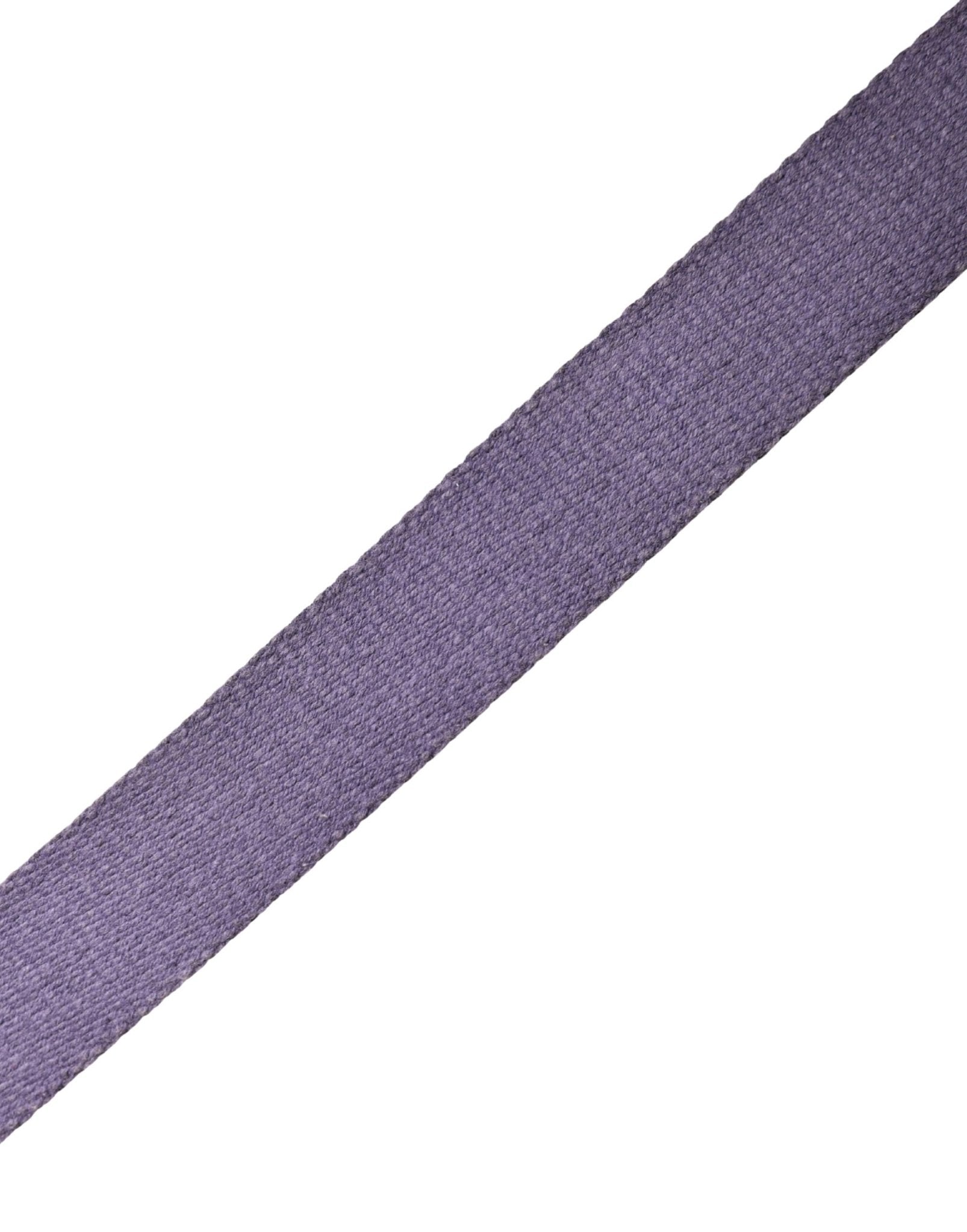 Ermanno Scervino Men Purple Canvas Silver Metal Buckle Belt - RIMODA