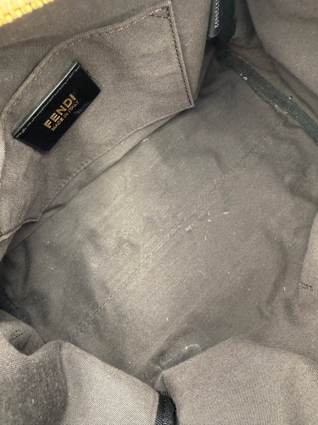 Fendi FENDI FF Canvas Fiori Handbag - RIMODA