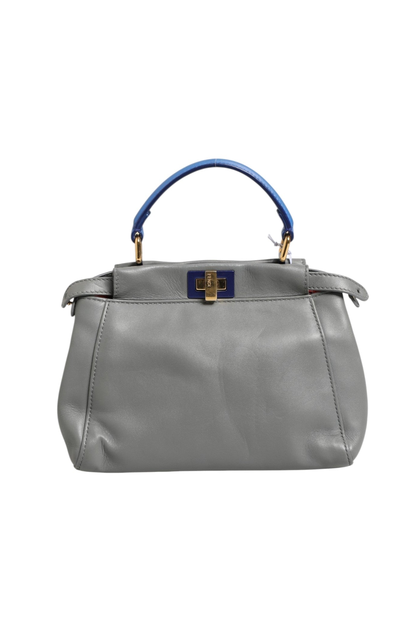 Fendi Mini Peekaboo Blue Grey - RIMODA