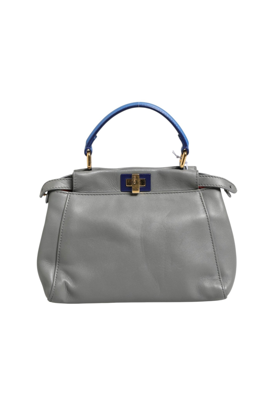 Fendi Mini Peekaboo Blue Grey - RIMODA