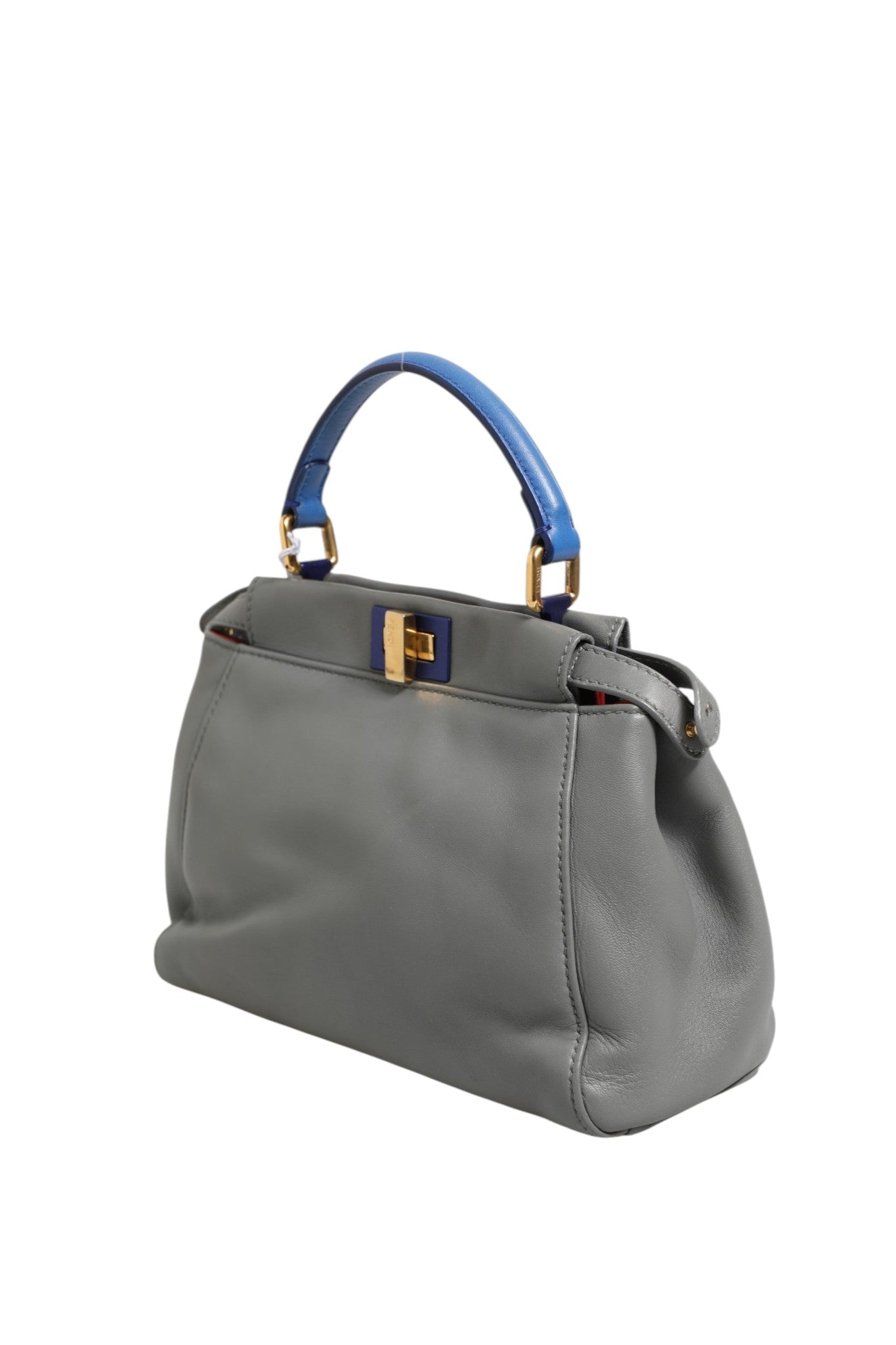 Fendi Mini Peekaboo Blue Grey - RIMODA