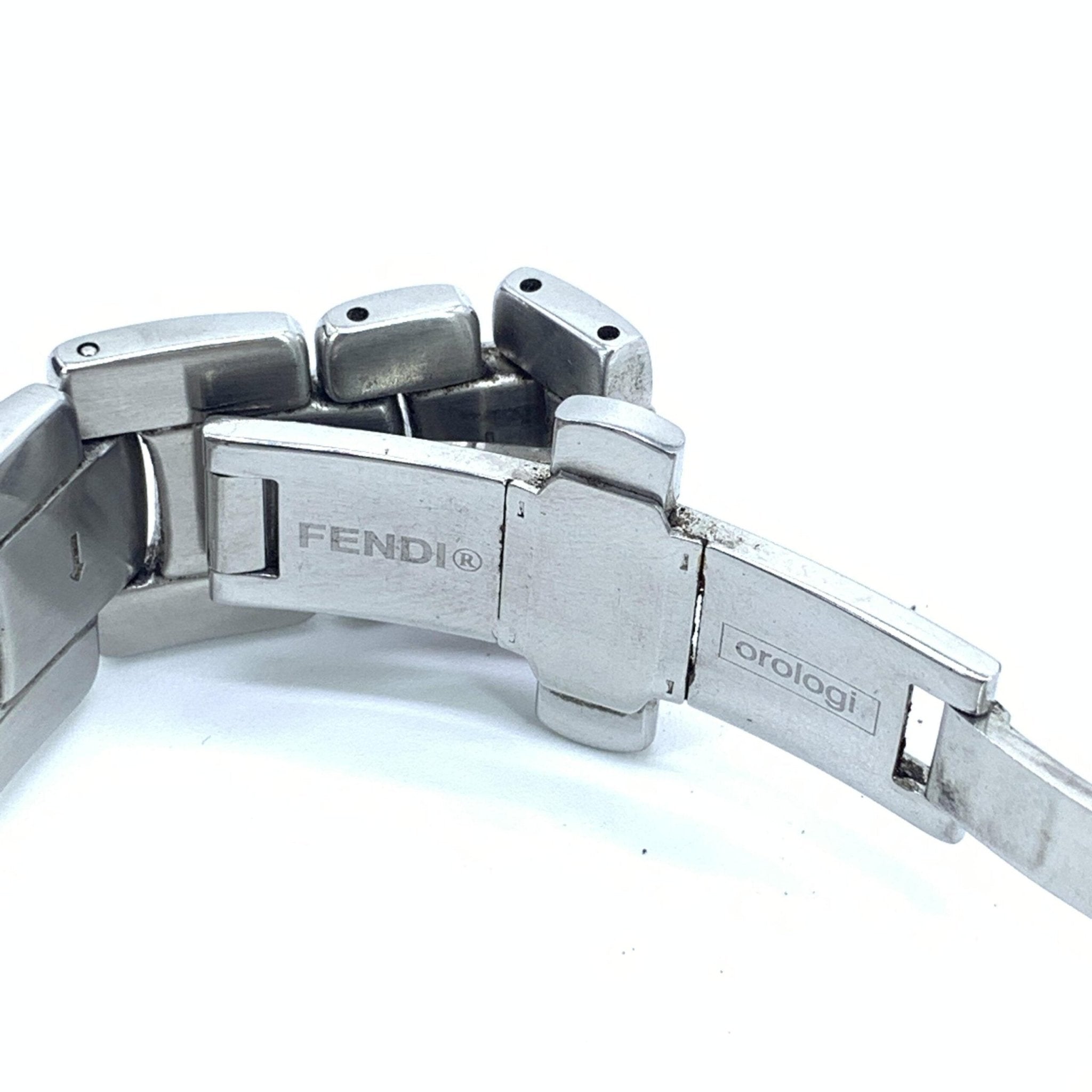 Fendi Pink Champagne Dial Quartz Watch, Stainless Steel - RIMODA