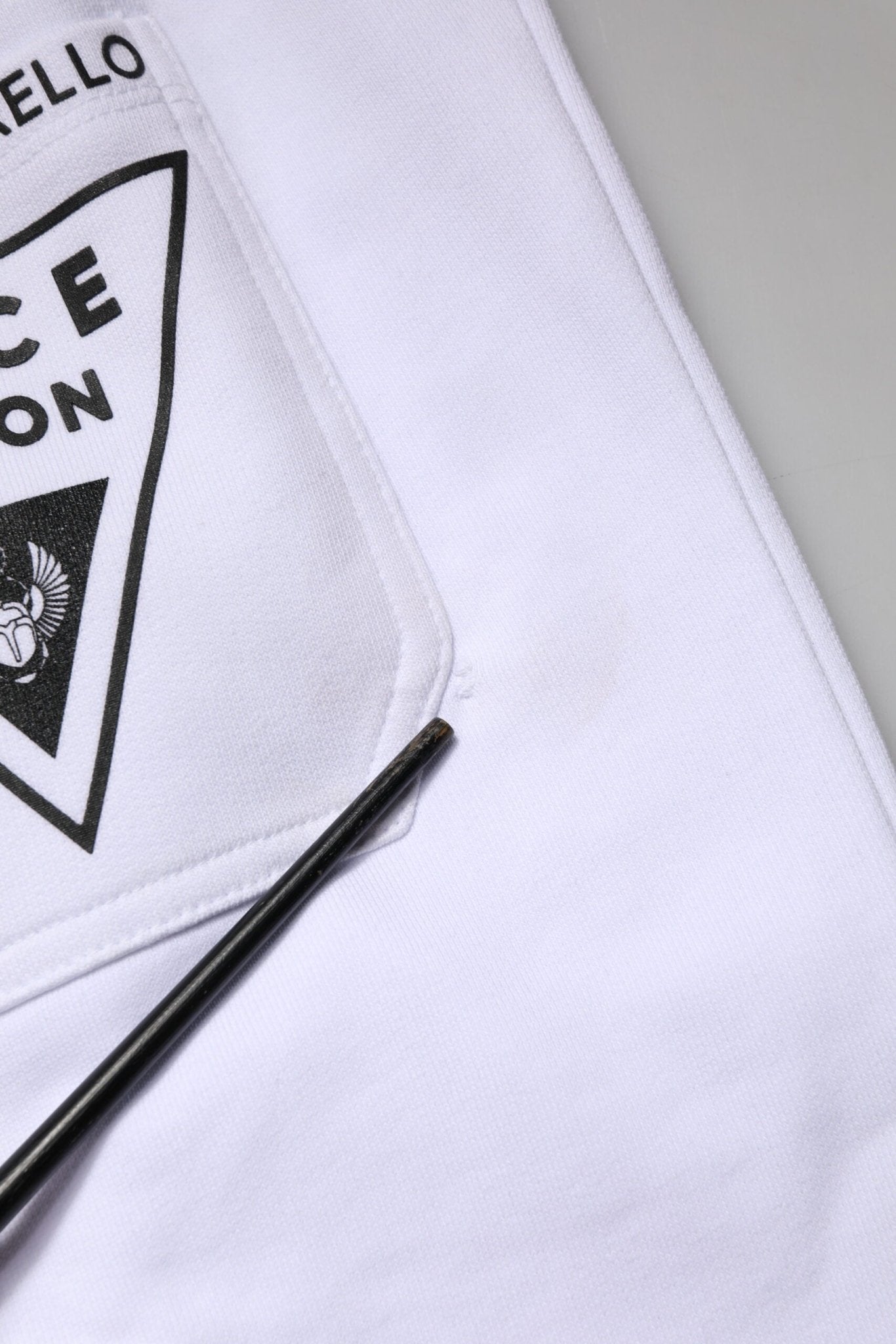 Frankie Morello Black White Skinny Jogger Sweatpants Pants - RIMODA